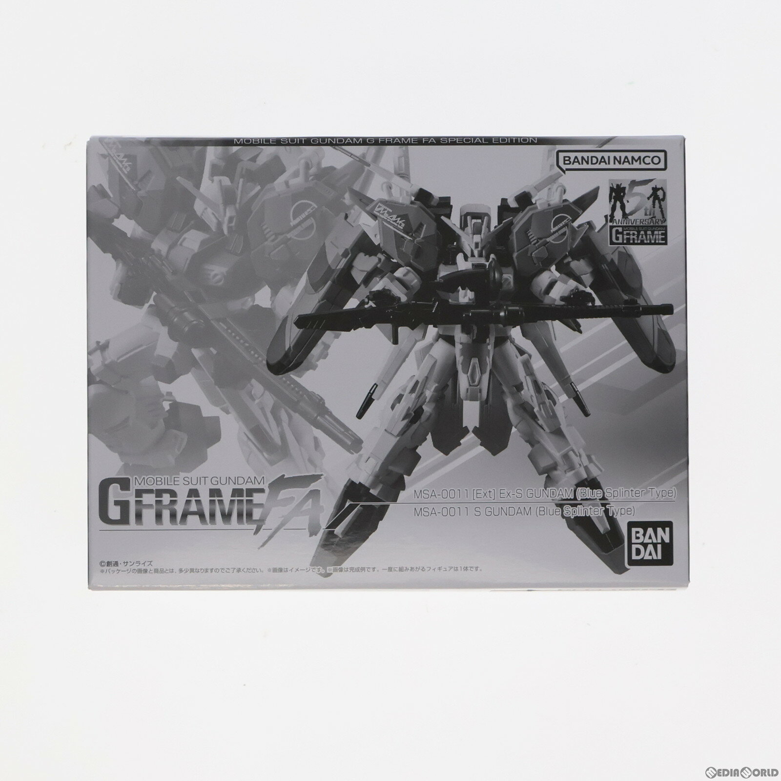 【中古】[FIG](食玩)プレミアムバンダイ限定 機動戦士ガンダム GフレームFA Ex-Sガンダム/Sガンダム(ブルースプリッター仕様) ガンダム・センチネル 可動フィギュア バンダイ(20230430)