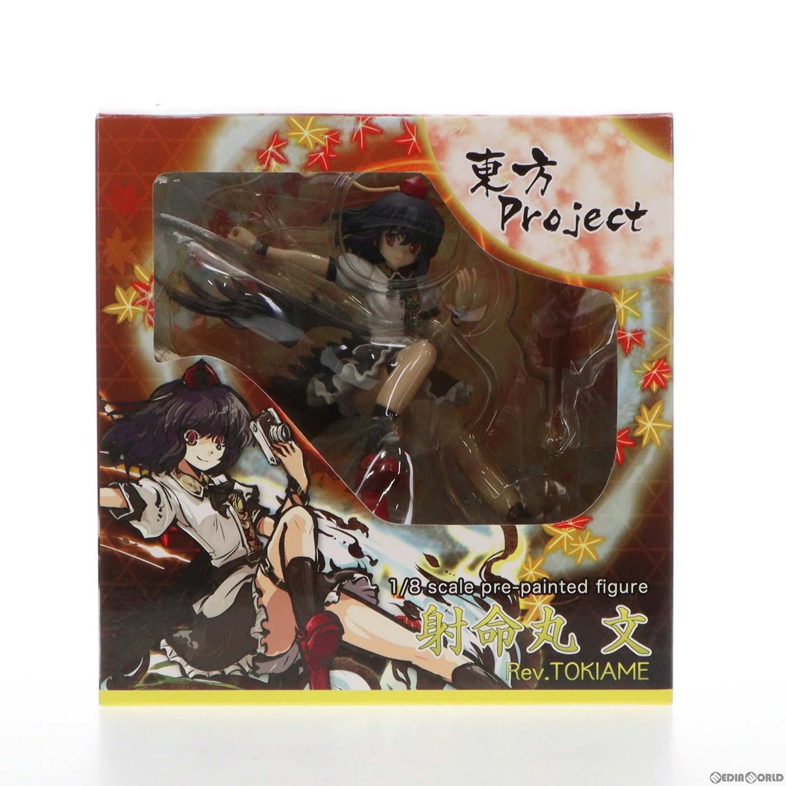 【中古】 FIG 射命丸文(しゃめいまるあや) Rev.TOKIAME 東方Project 1/8 完成品 フィギュア コトブキヤ/一迅社(20110731)