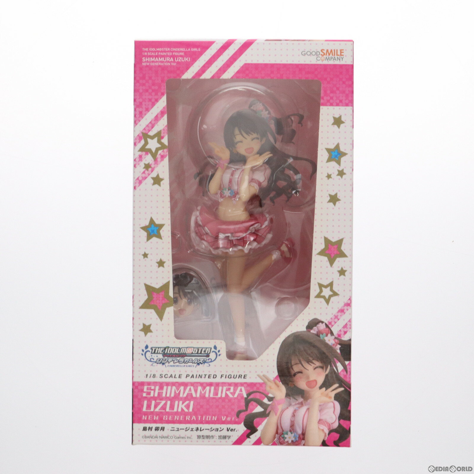 【中古】[FIG]島村卯月(しまむらうづき) ニュージェネレーションVer. アイドルマスター シンデレラガールズ 1/8 完成品 フィギュア グッドスマイルカンパニー(20140531)