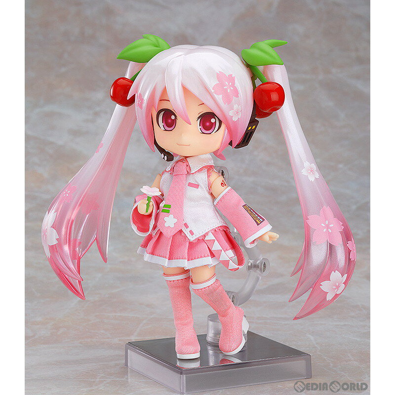 【中古】 FIG GOODSMILE ONLINE SHOP限定 ねんどろいどどーる 桜ミク キャラクター ボーカル シリーズ01 初音ミク 完成品 可動フィギュア グッドスマイルカンパニー(20201231)