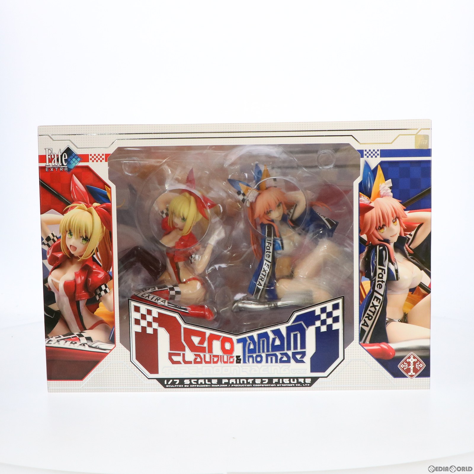 【中古】 FIG ネロ クラウディウス 玉藻の前(たまものまえ) TYPE-MOON Racing ver. Fate/EXTRA(フェイト/エクストラ) 1/7 完成品 フィギュア プラスワンオンラインショップ限定 プラスワン(20211031)