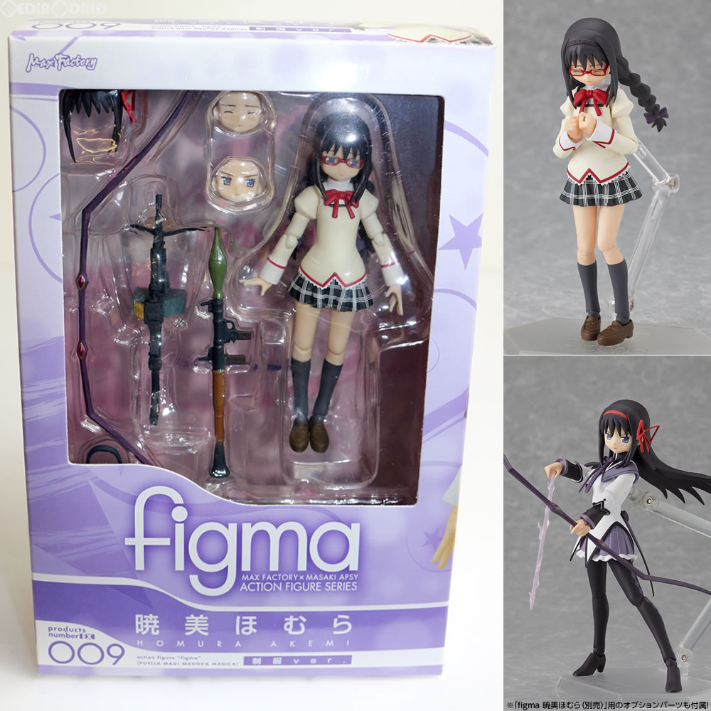 【中古】[FIG]figma(フィグマ) EX-009 暁美ほむら 制服ver. 魔法少女まどか☆マギカ 完成品 可動フィギュア ワンフェス2012冬&GOODSMILE ONLINE SHOP限定 マックスファクトリー(20120212)