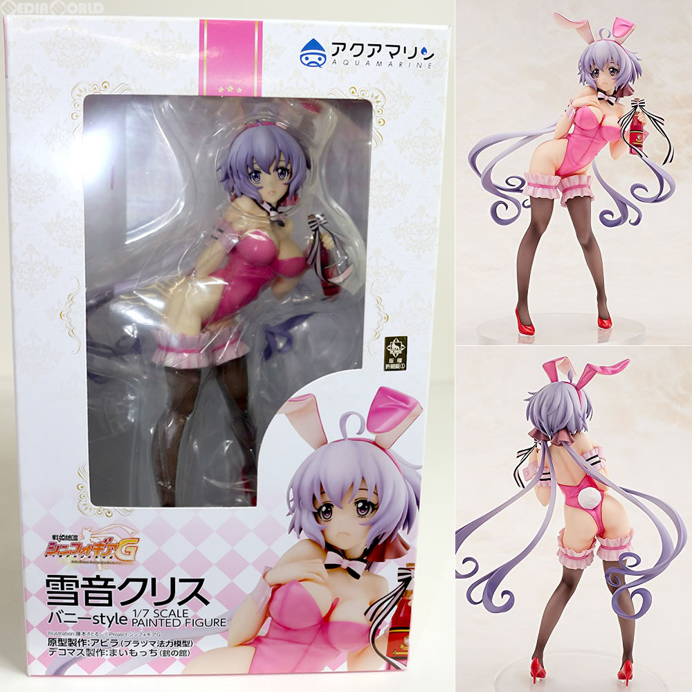 楽天メディアワールド 販売＆買取SHOP【中古】[FIG]雪音クリス（ゆきねクリス） バニーstyle 戦姫絶唱シンフォギアG 1/7 完成品 フィギュア アクアマリン（20150131）