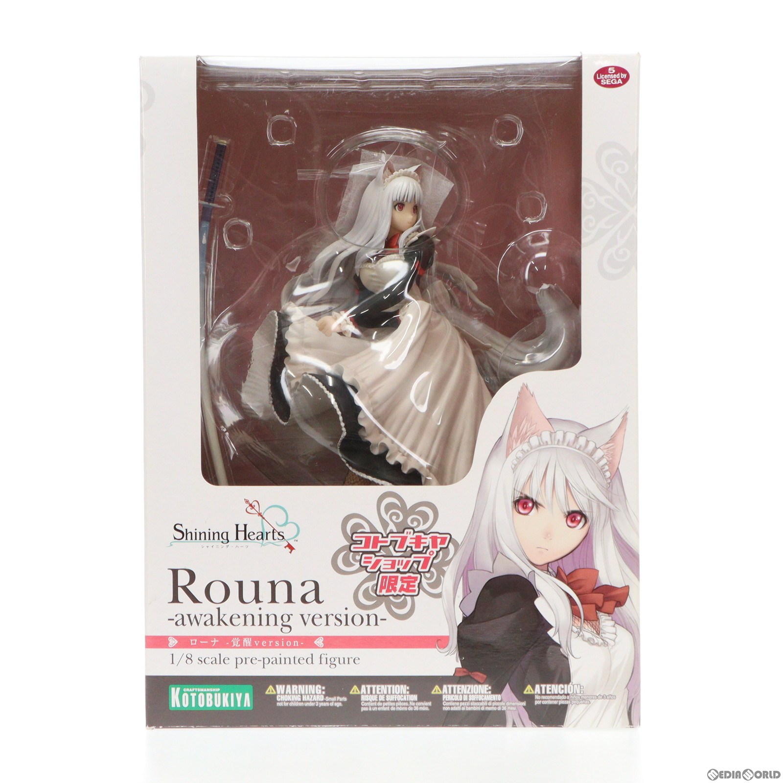 【中古】 FIG コトブキヤショップ限定 ローナ -覚醒version- シャイニング ハーツ 1/8 完成品 フィギュア(PP486) コトブキヤ(20120630)