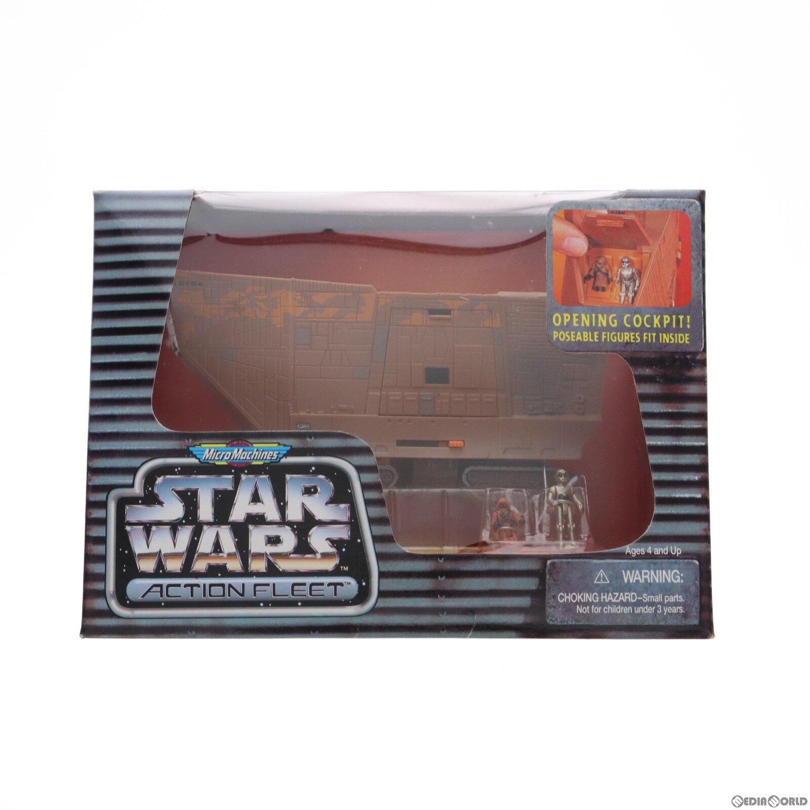 【中古】 FIG スターウォーズ アクションフリート JAWA SANDCRAWLER -ジャワ サンドクローラー- STAR WARS エピソード4/新たなる希望 完成品 可動フィギュア galoob(ガルーブ)/ツクダオリジナル(19991231)