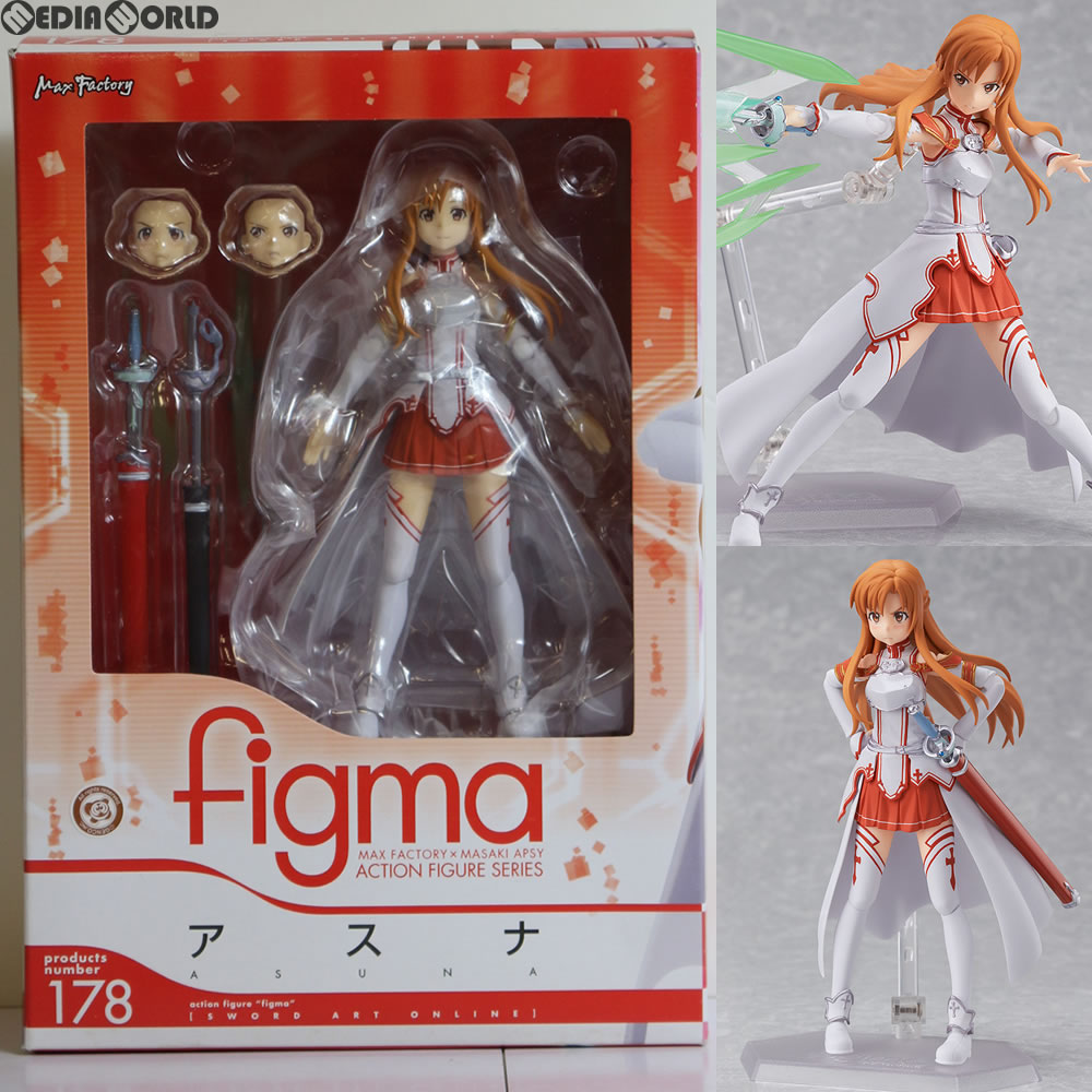 【中古】[FIG]figma(フィグマ) 178 アスナ ソードアート・オンライン 完成品 可動フィギュア マックスファクトリー(20130801)