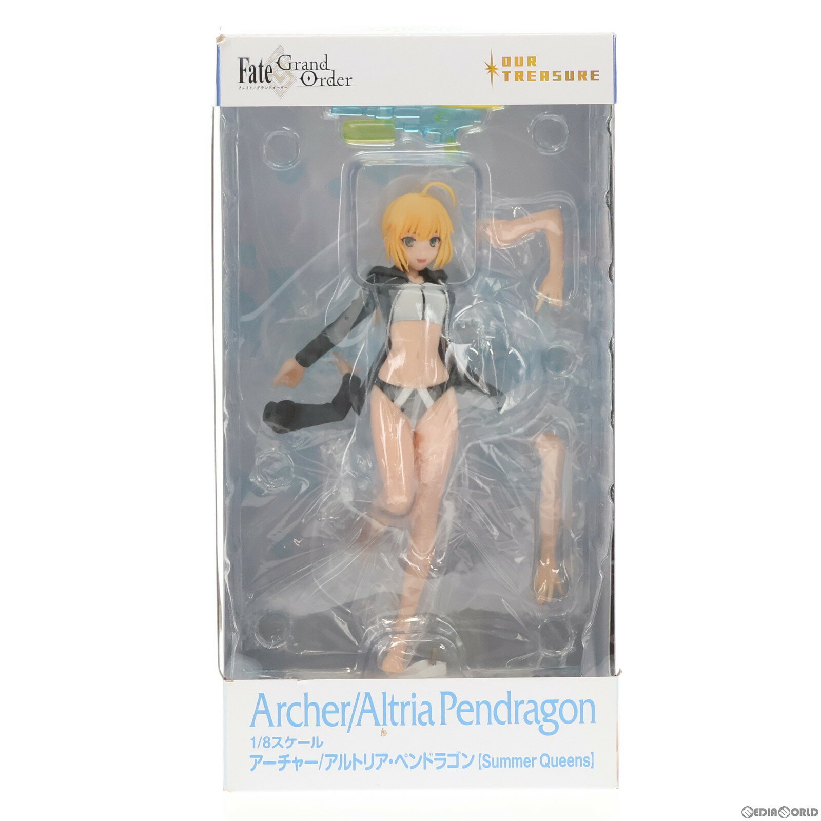 【中古】[FIG]アーチャー/アルトリア・ペンドラゴン【Summer Queens】 Fate/Grand Order(フェイト/グランドオーダー) 1/8 完成品 フィギュア あみあみ&でじたみん&東京限定 アワートレジャー/東京フィギュア(20210531)