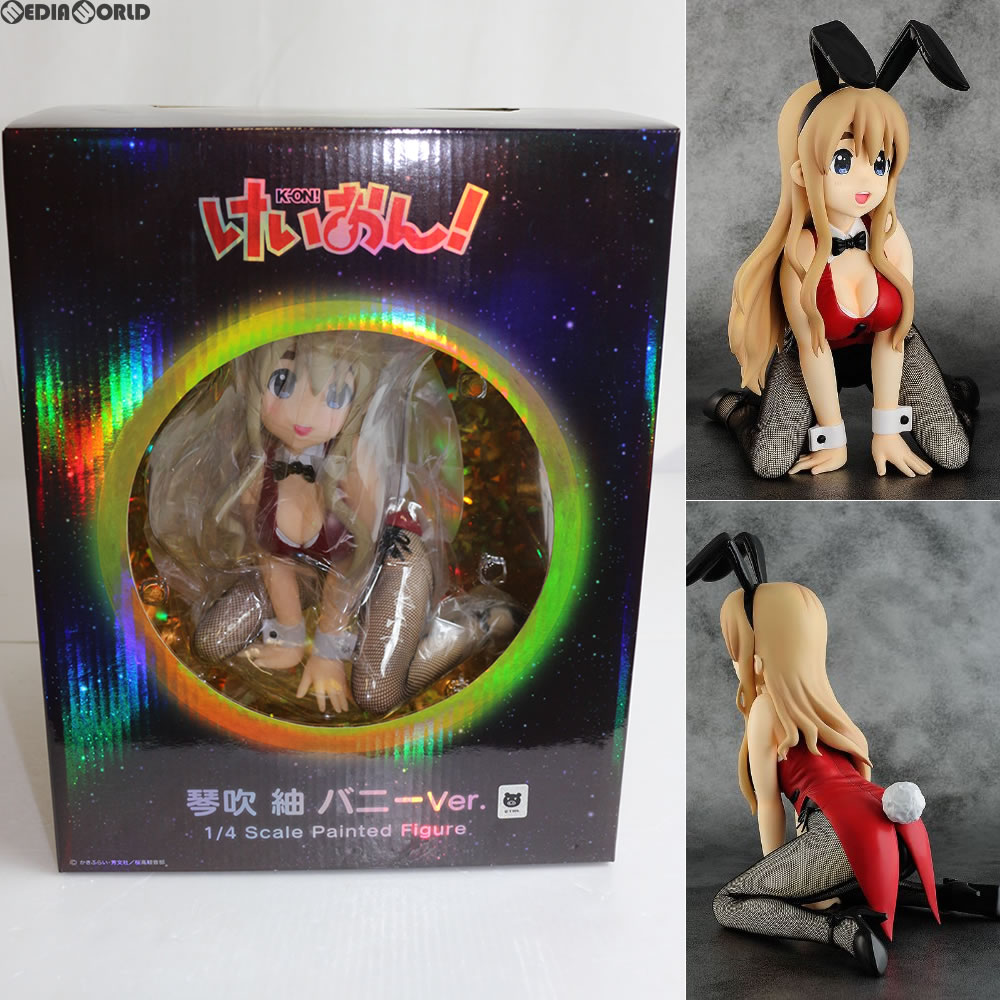 【中古】 FIG 琴吹紬(ことぶきつむぎ) バニーVer. けいおん 1/4 完成品 フィギュア FREEing(フリーイング)(20110723)