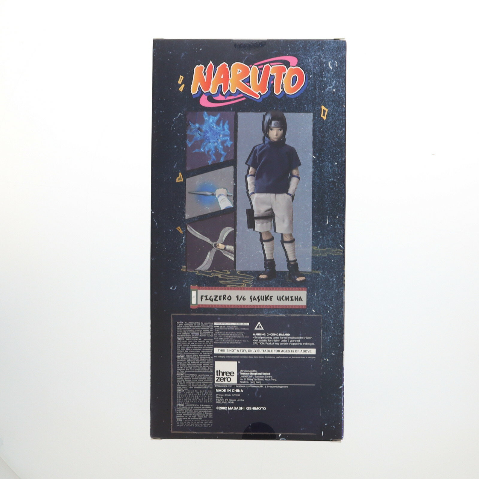 【中古】[FIG] フィグゼロ うちはサスケ NARUTO-ナルト- 1/6 完成品 可動フィギュア threezero(スリーゼロ)(20221231)