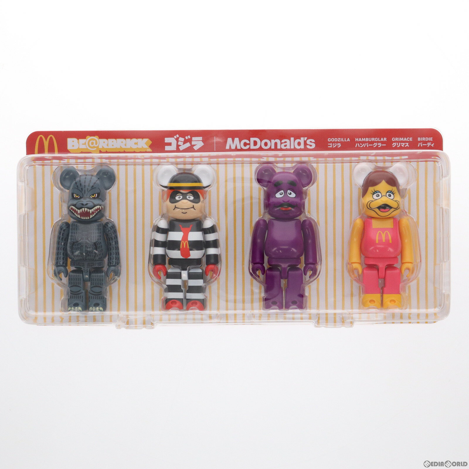 マクドナルド フィギュアセット 楽天市場】ゴジラ マクドナルド BE@RBRICKの通販