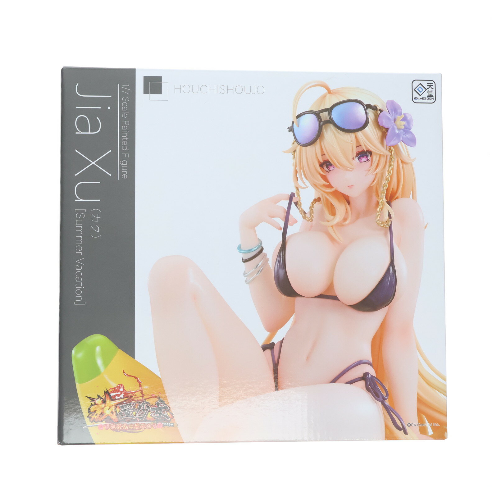 【中古】[FIG] [夏の浜辺]賈ク(カク) 放置少女-百花繚乱の萌姫たち- 1/7 完成品 フィギュア 回天堂(20250620)