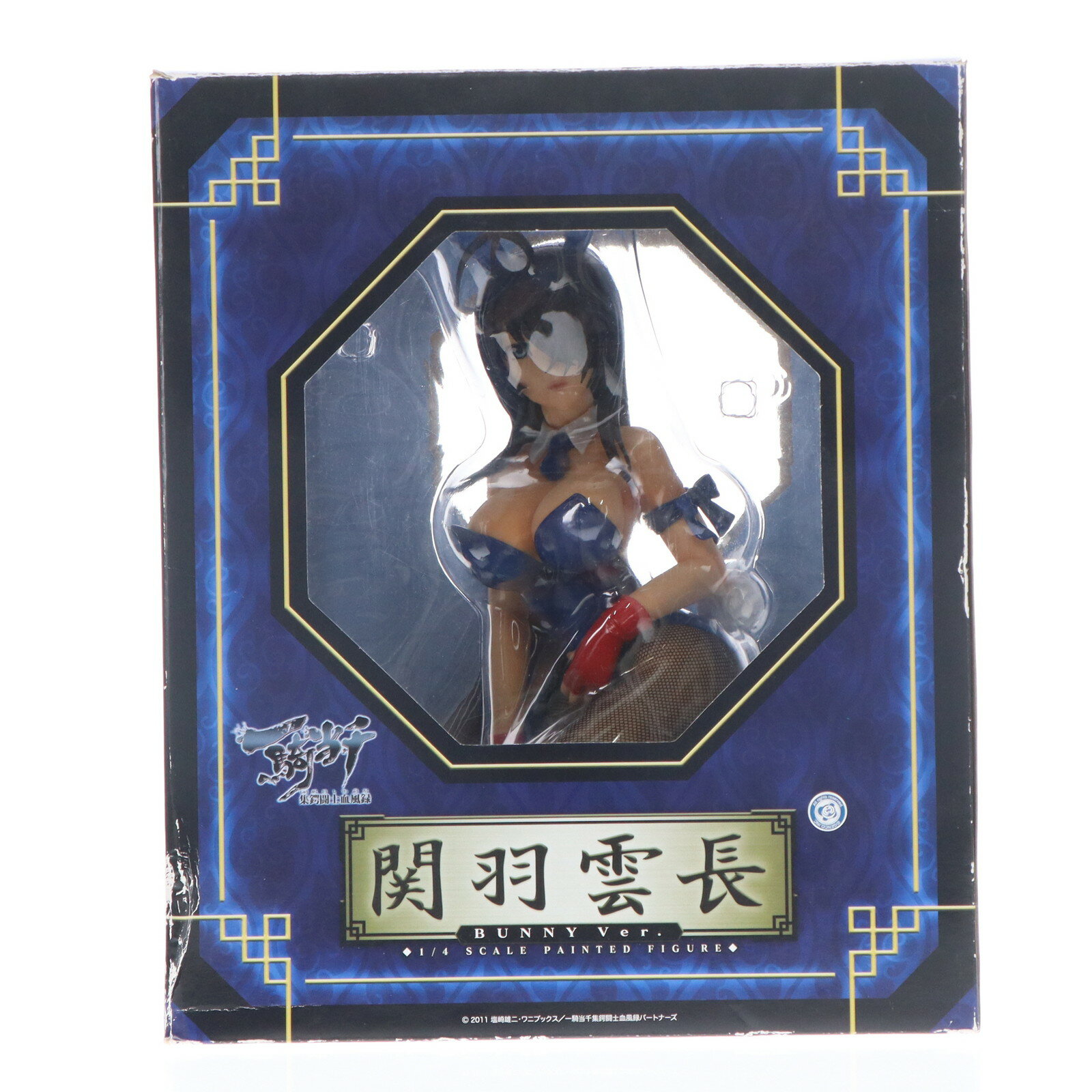 【中古】[FIG] 関羽雲長(かんううんちょう) バニーVer. 一騎当千 集鍔闘士血風録 1/4  ...