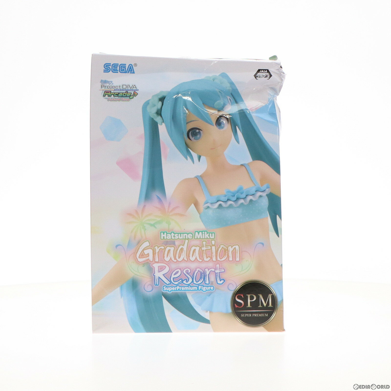 【中古】 FIG 初音ミク グラデーションリゾート スーパープレミアムフィギュア 初音ミク Project DIVA Arcade Future Tone フィギュア プライズ(1033353) セガ(20190720)