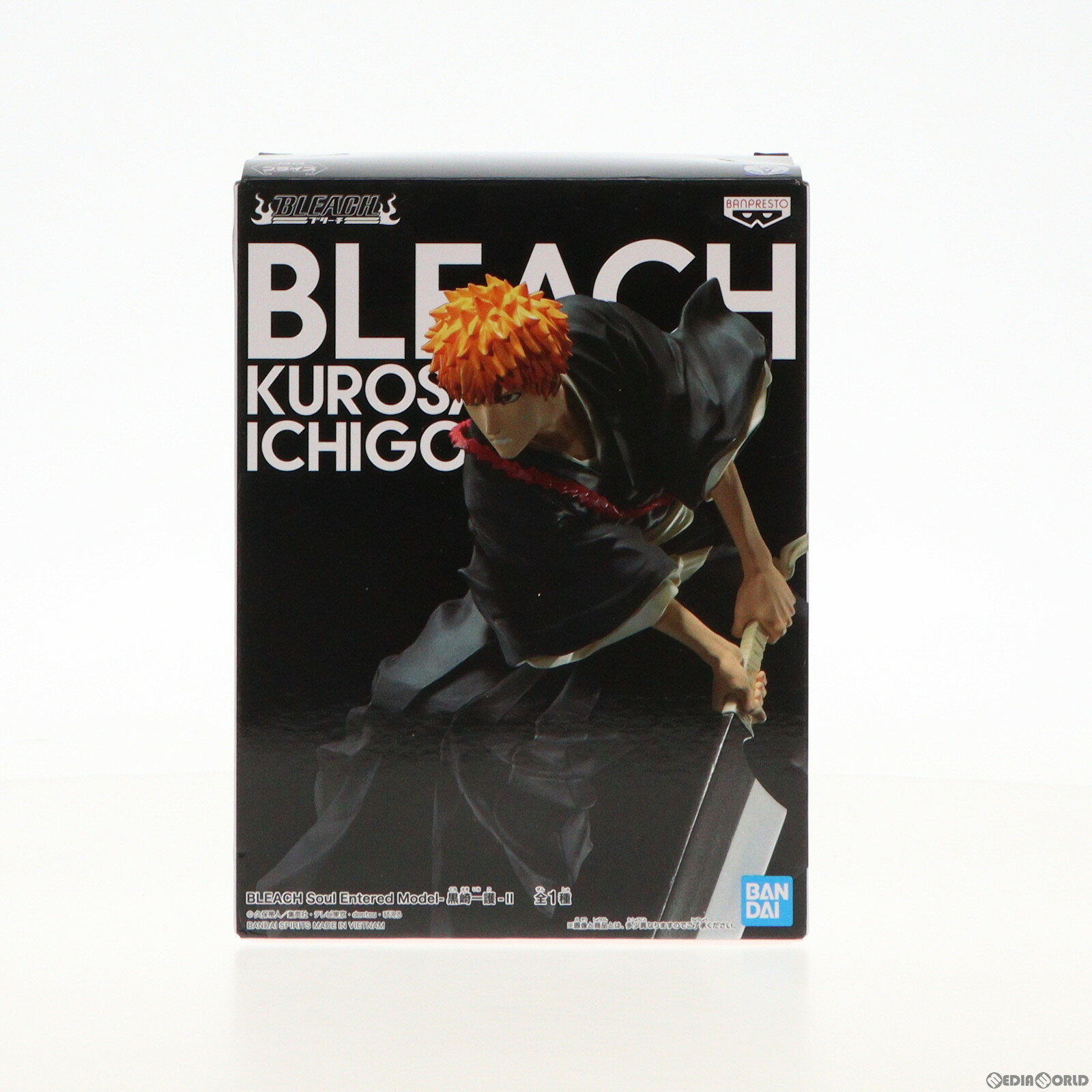 黒崎一護(くろさきいちご) BLEACH-ブリーチ- Soul Entered Model-黒崎一護-II フィギュア プライズ(2598573) バンプレスト(20220620)