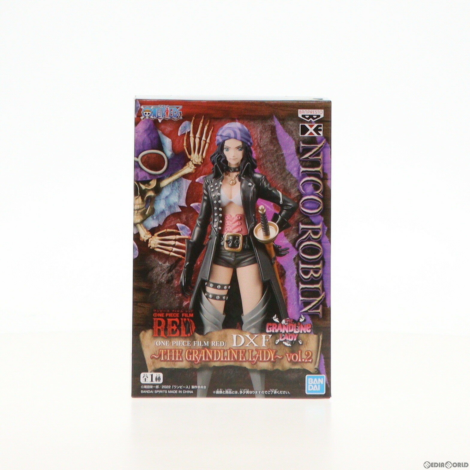 【中古】 FIG ニコ ロビン ワンピース FILM RED DXF～THE GRANDLINE LADY～vol.2 ONE PIECE フィギュア プライズ(2618324) バンプレスト(20220910)