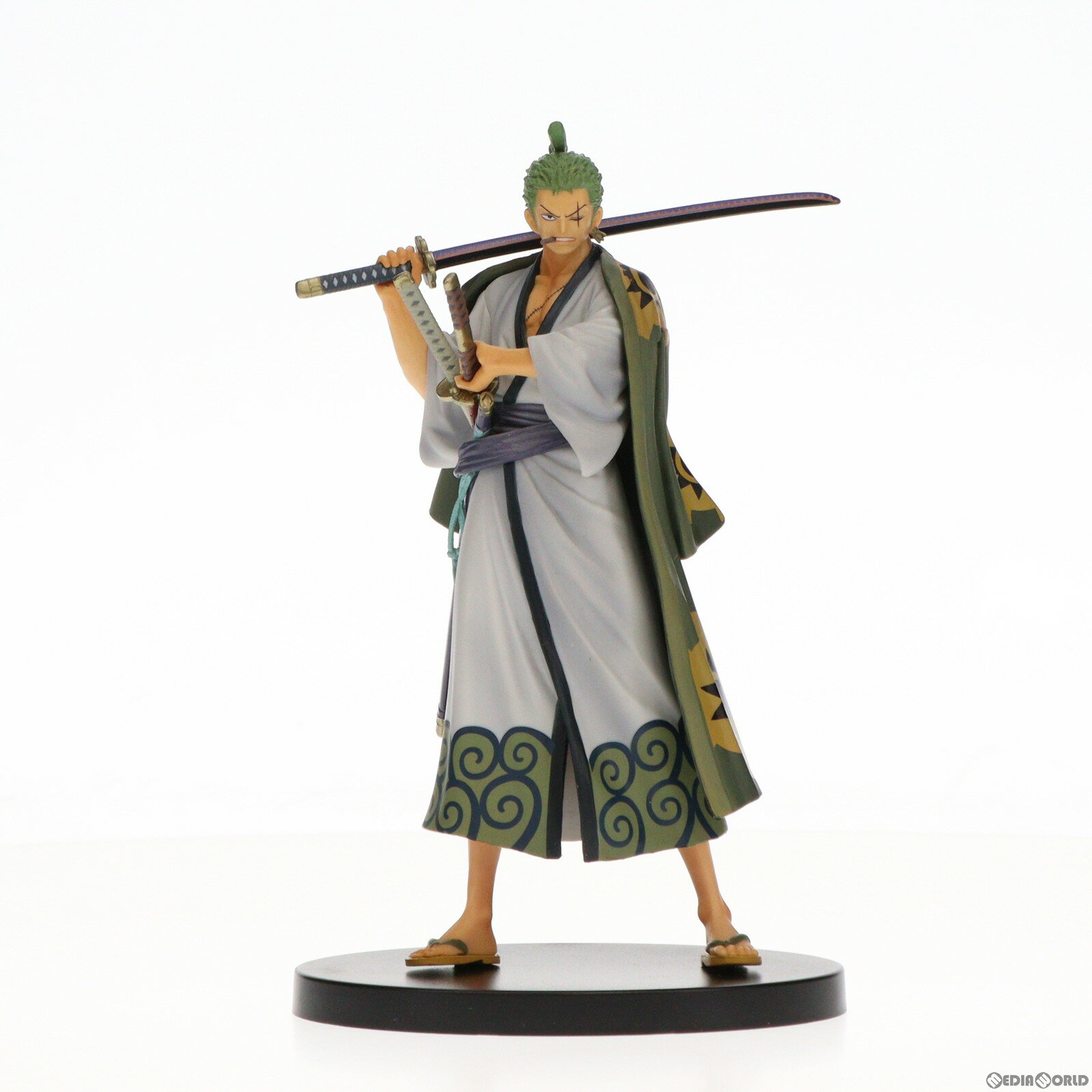 【中古】 FIG ゾロ十郎(ロロノア ゾロ) ワンピース DXF～THE GRANDLINE MEN～ワノ国 vol.2 ONE PIECE フィギュア プライズ バンプレスト(20191110)