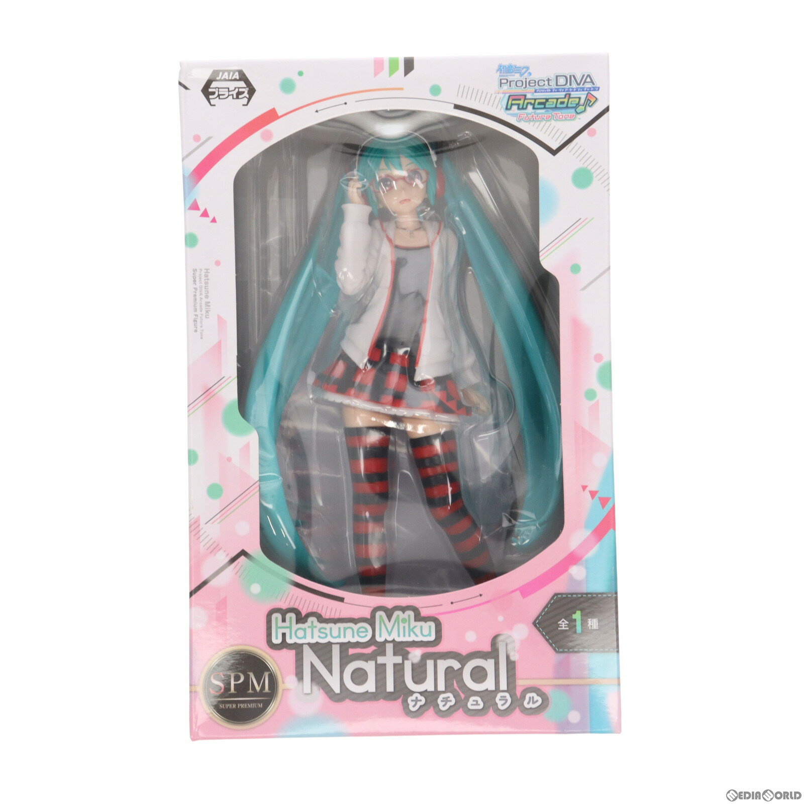 【中古】 FIG 初音ミク ナチュラル 初音ミク Project DIVA Arcade Future Tone スーパープレミアムフィギュア プライズ(1010463) セガ(20150810)