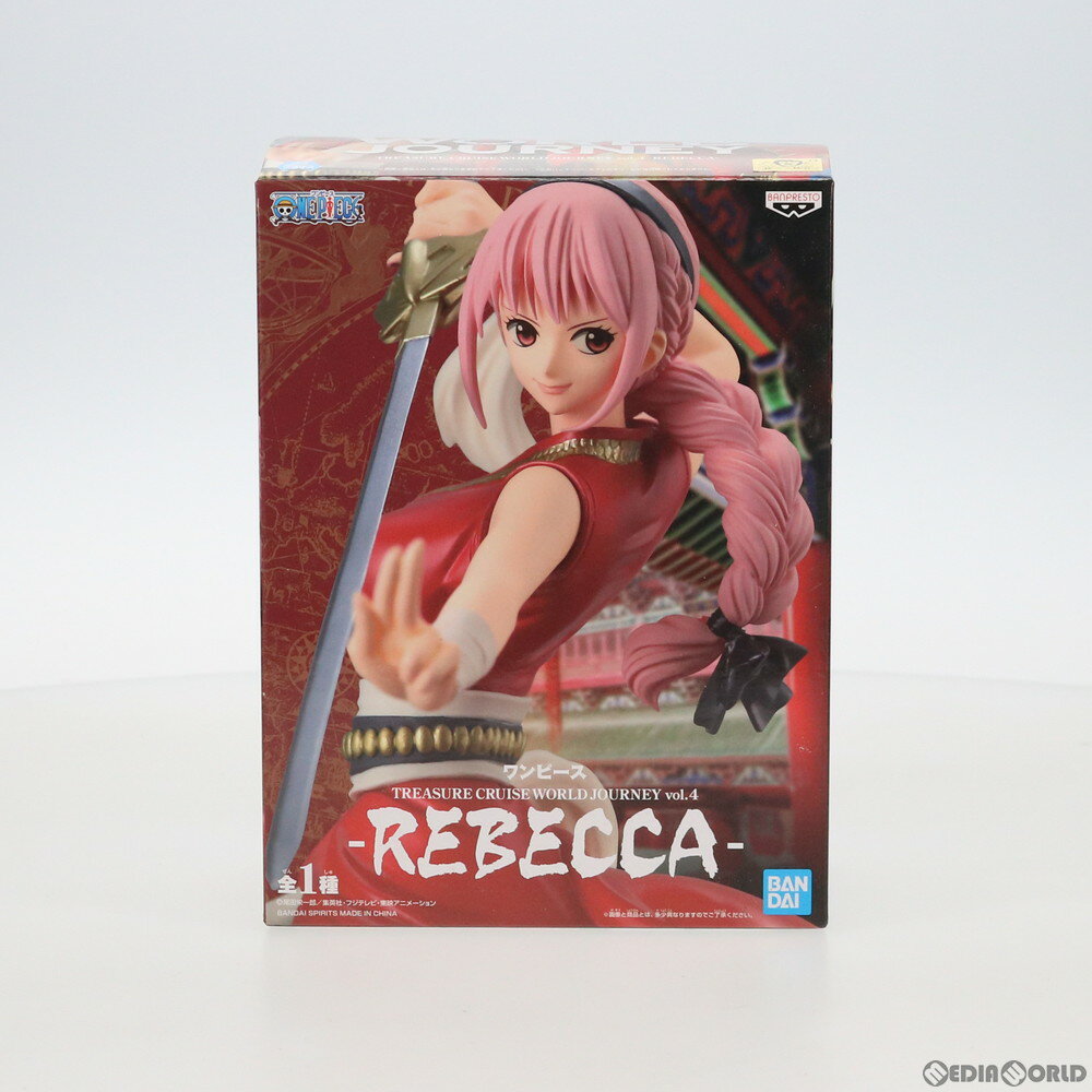 【中古】 FIG レベッカ TREASURE CRUISE WORLD JOURNEY Vol.4 ONE PIECE(ワンピース) フィギュア プライズ(82190) バンプレスト(20200620)