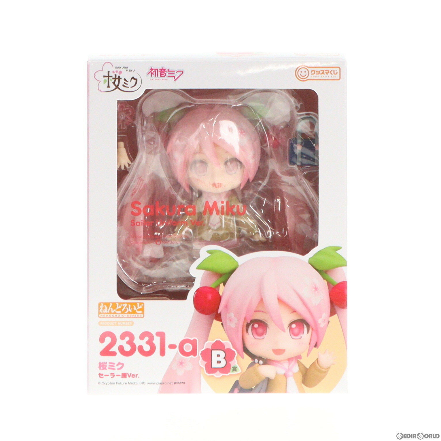 【中古】 FIG B賞 ねんどろいど 桜ミク セーラー服Ver. グッスマくじ 桜ミク『2024』 フィギュア プライズ グッドスマイルカンパニー(20240409)