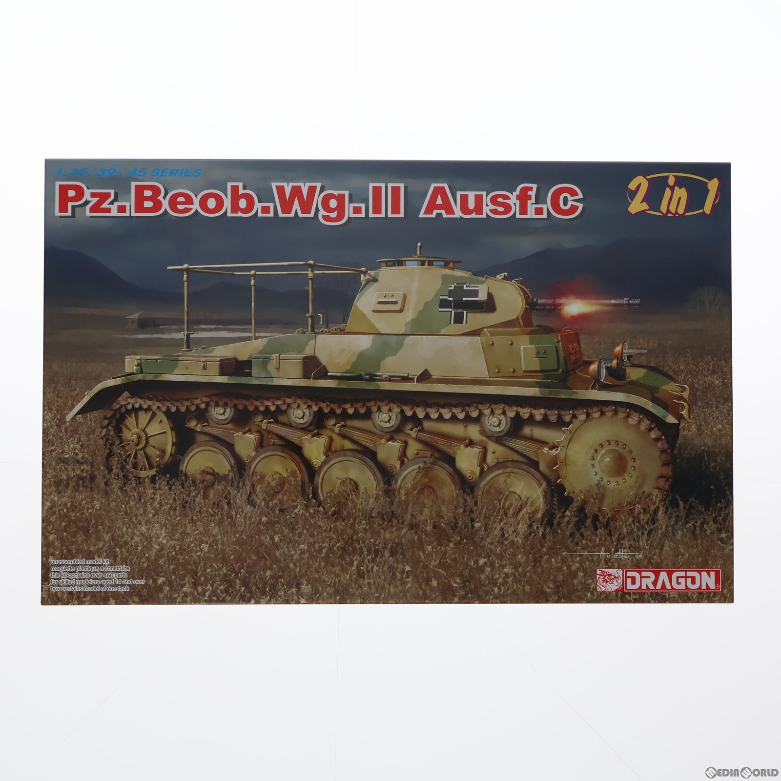 【中古】 PTM 1/35 WW.II ドイツ軍 Pz.Beob.Wg.II Ausf.A-C II号戦車砲兵観測車タイプ プラモデル(DR6812) DRAGON(ドラゴン)(20151120)