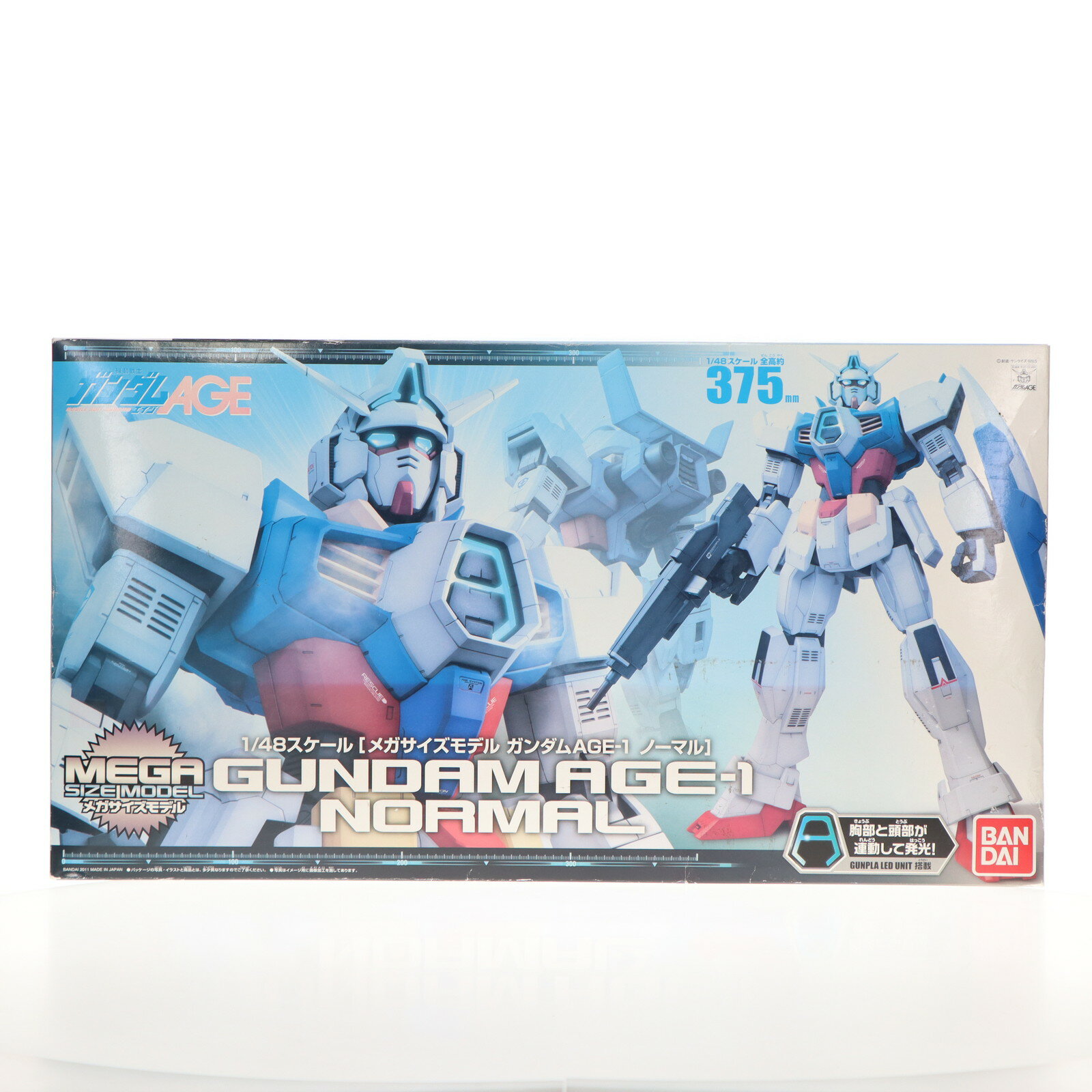 【中古】 PTM 小冊子付属 1/48 メガサイズモデル ガンダムAGE-1 ノーマル 機動戦士ガンダムAGE(エイジ) プラモデル(0171063) バンダイ(20111210)