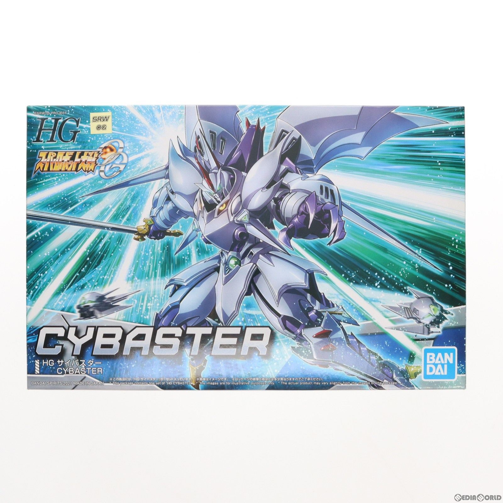 【中古】[PTM]HG サイバスター スーパーロボット大戦OG ORIGINAL GENERATIONS(オリジナルジェネレーションズ) プラモデル(5061553) バンダイスピリッツ(20210612)