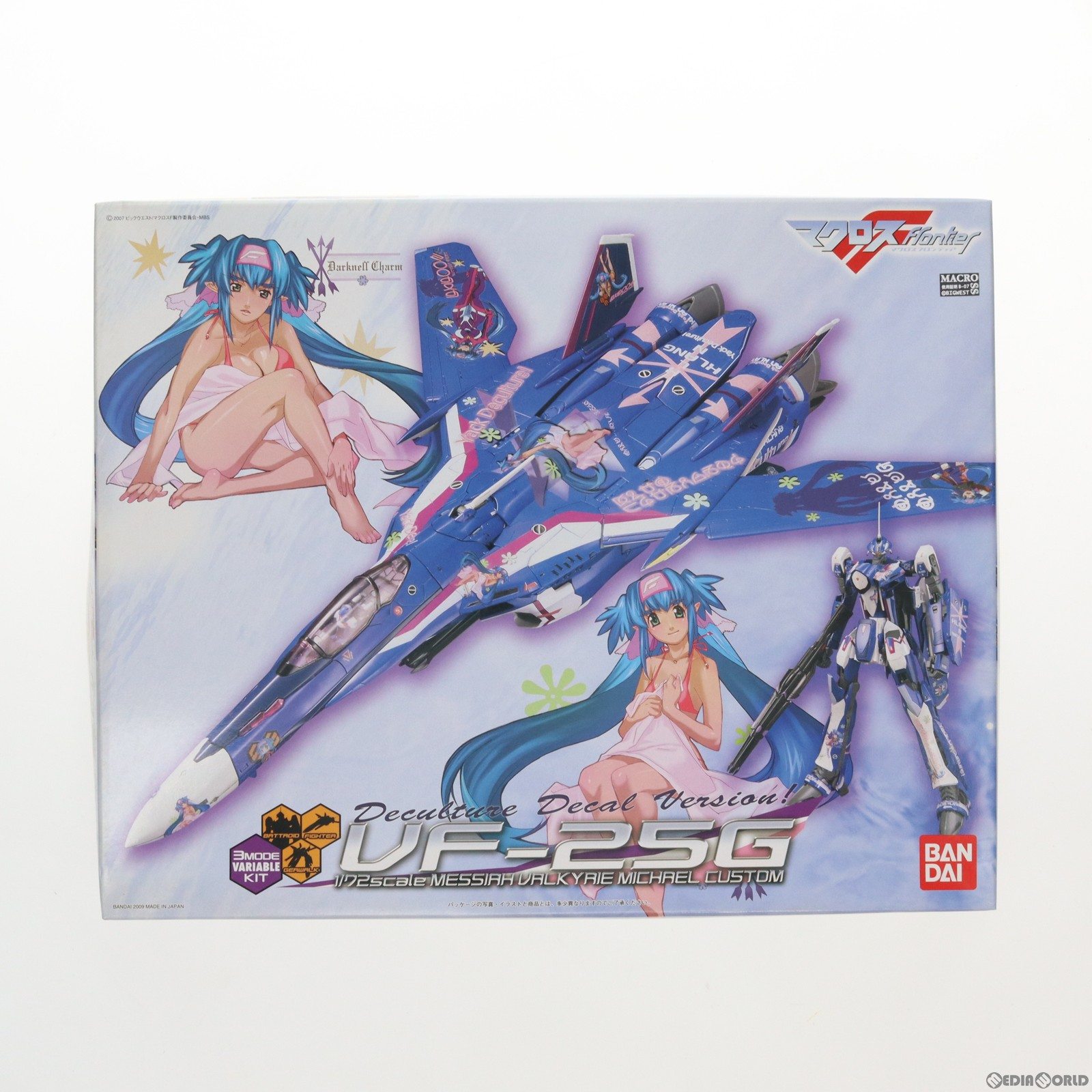 【中古】 PTM 1/72 VF-25G メサイア ミシェル機 クランDDVer. マクロスF(フロンティア) プラモデル(0160419) バンダイ(20090922)