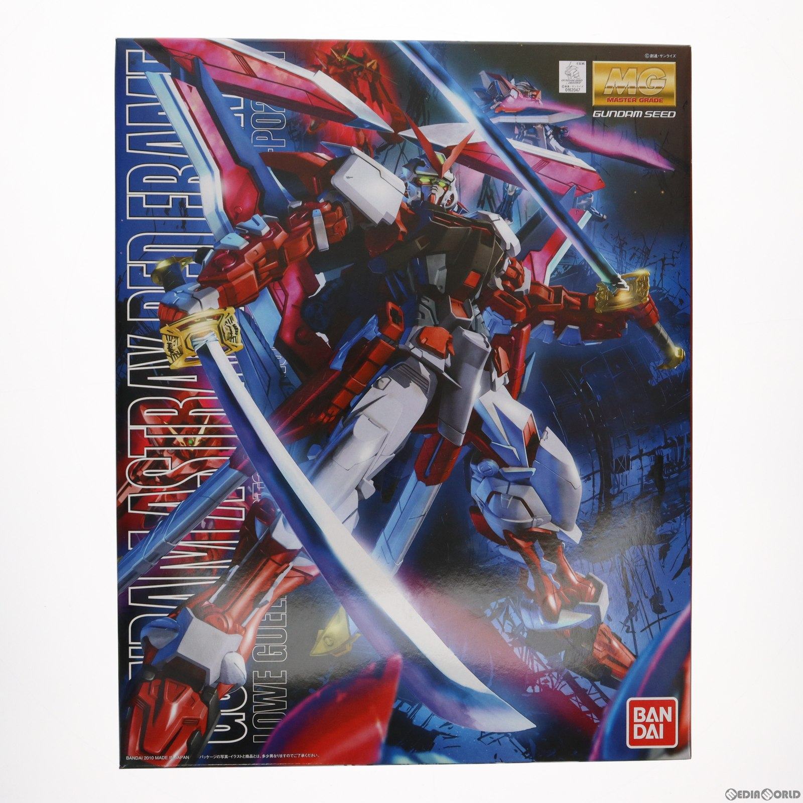 【中古】[PTM]MG 1/100 MBF-P02KAI ガンダムアストレイレッドフレーム改 機動戦士ガンダムSEED VS ASTRAY(シードヴァーサスアストレイ) プラモデル(0162047) バンダイスピリッツ(20190412)