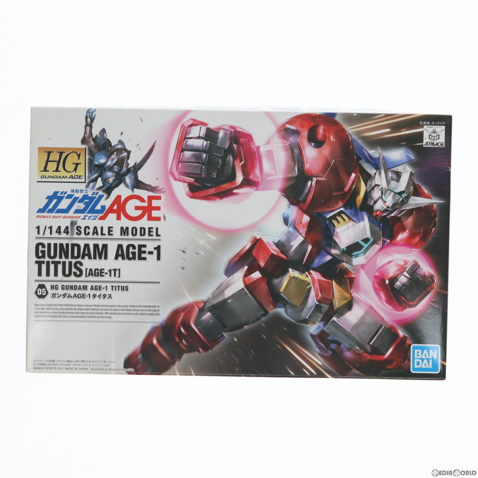 【中古】 PTM HG 1/144 AGE-1T ガンダムAGE-1タイタス 機動戦士ガンダムAGE(エイジ) プラモデル(5057384) バンダイスピリッツ(20000101)