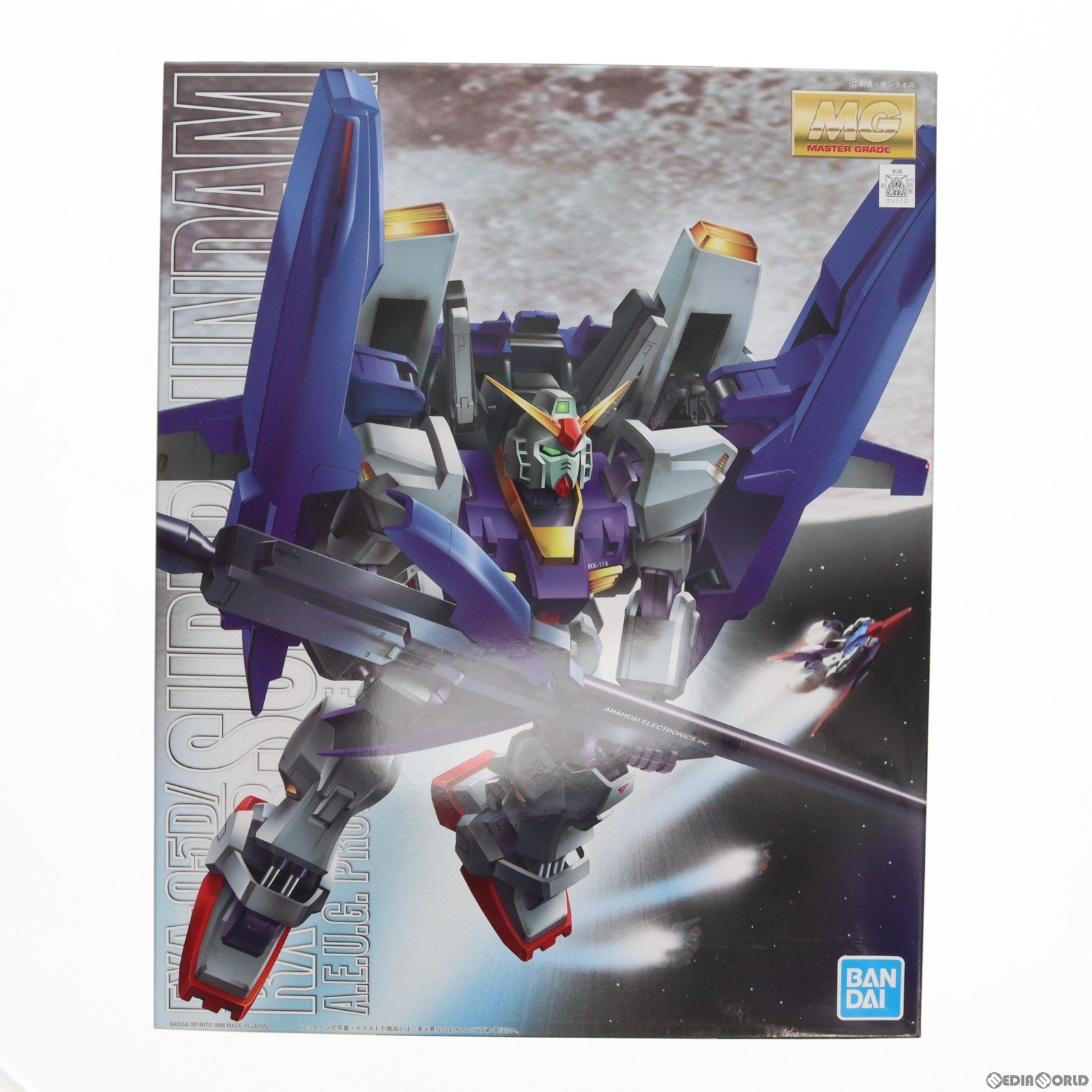 【中古】[PTM]MG 1/100 FXA-05D + RX-178 スーパーガンダム 反地球連邦政府組織(エゥーゴ) 試作型モビルスーツ支援戦闘機装備型 機動戦士Zガンダム プラモデル(5062915) バンダイスピリッツ(20061031)