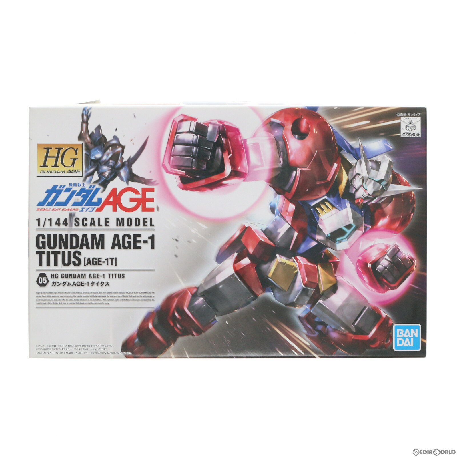 【中古】 PTM HG 1/144 AGE-1T ガンダムAGE-1タイタス 機動戦士ガンダムAGE(エイジ) プラモデル(5057384) バンダイスピリッツ(20000101)