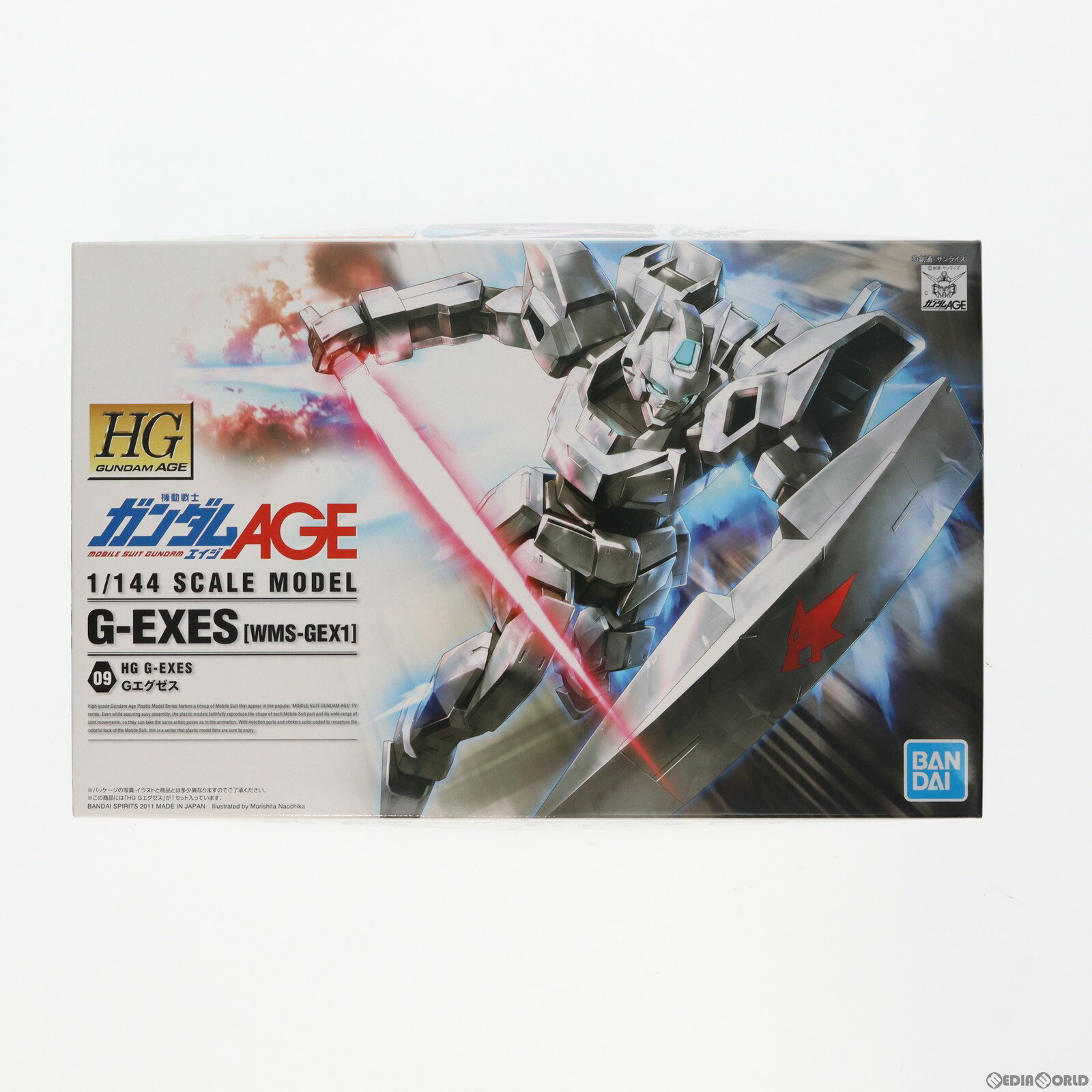 【中古】[PTM]HG 1/144 WMS-GEX1 Gエグゼス 機動戦士ガンダムAGE(エイジ) プラモデル(5060366) バンダイスピリッツ(20200417)