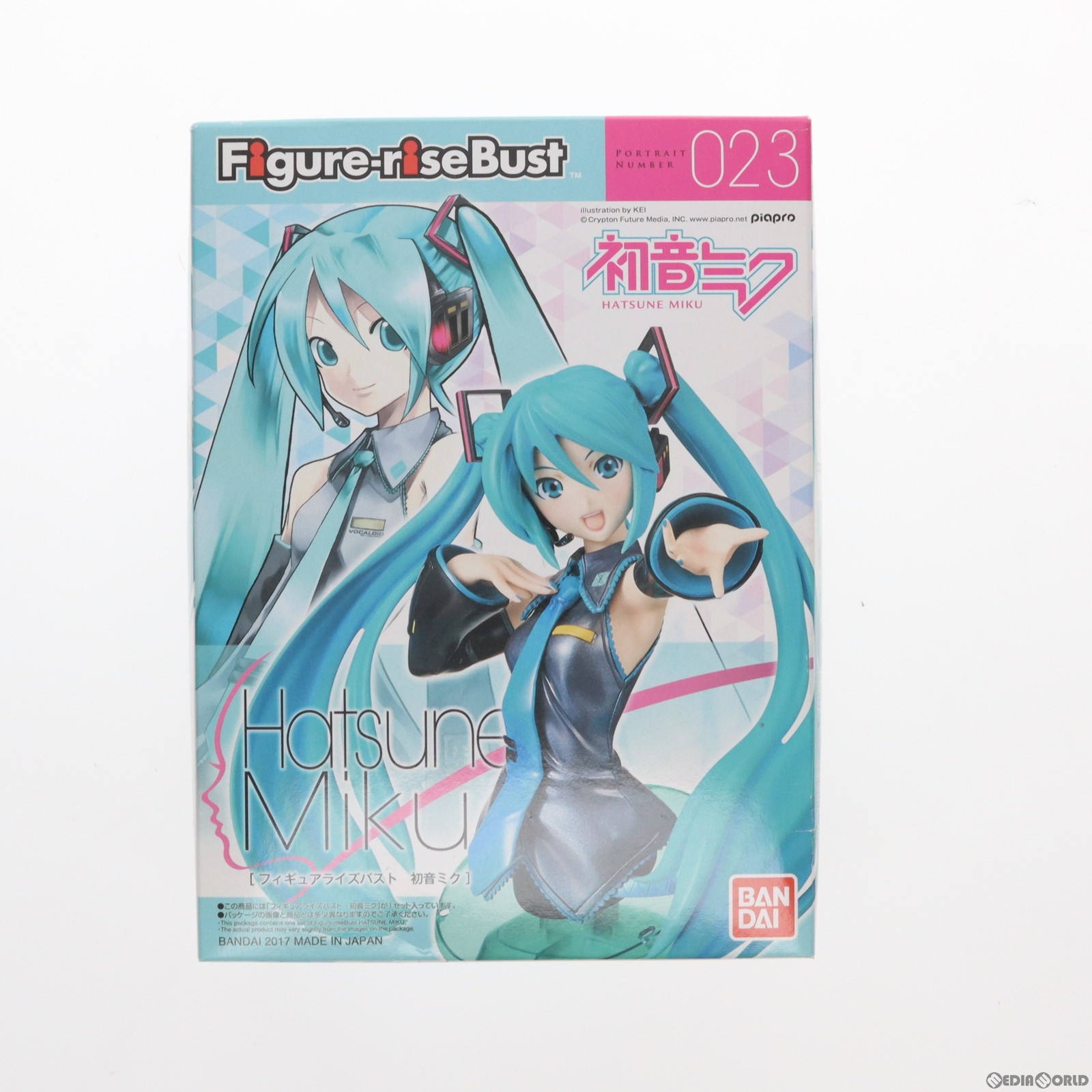 【中古】[PTM]Figure-rise Bust(フィギュアライズバスト) 初音ミク VOCALOID(ボーカロイド) プラモデル バンダイ(20170826)