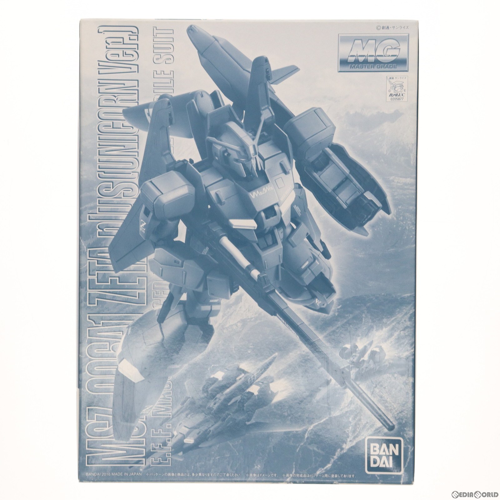 【中古】[PTM]プレミアムバンダイ限定 MG 1/100 MSZ-006A1 ゼータプラス ユニコーンVer. 機動戦士ガンダムユニコーン RE:0096 プラモデル(0205877) バンダイ(20160630)