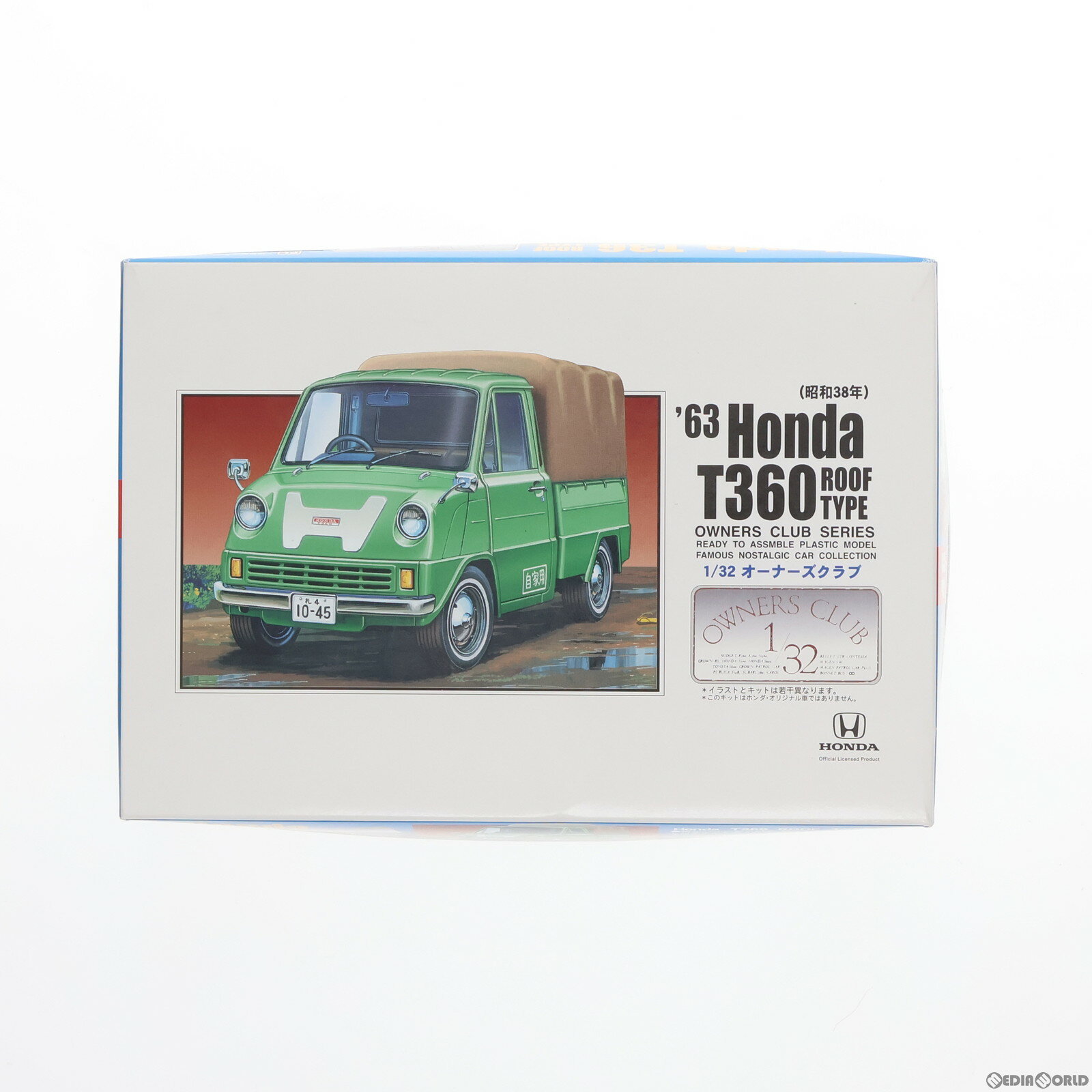 【中古】[PTM]1/32オーナーズクラブシリーズ No.46 1/32 63 ホンダ T360 幌付 プラモデル マイクロエース 19991231 