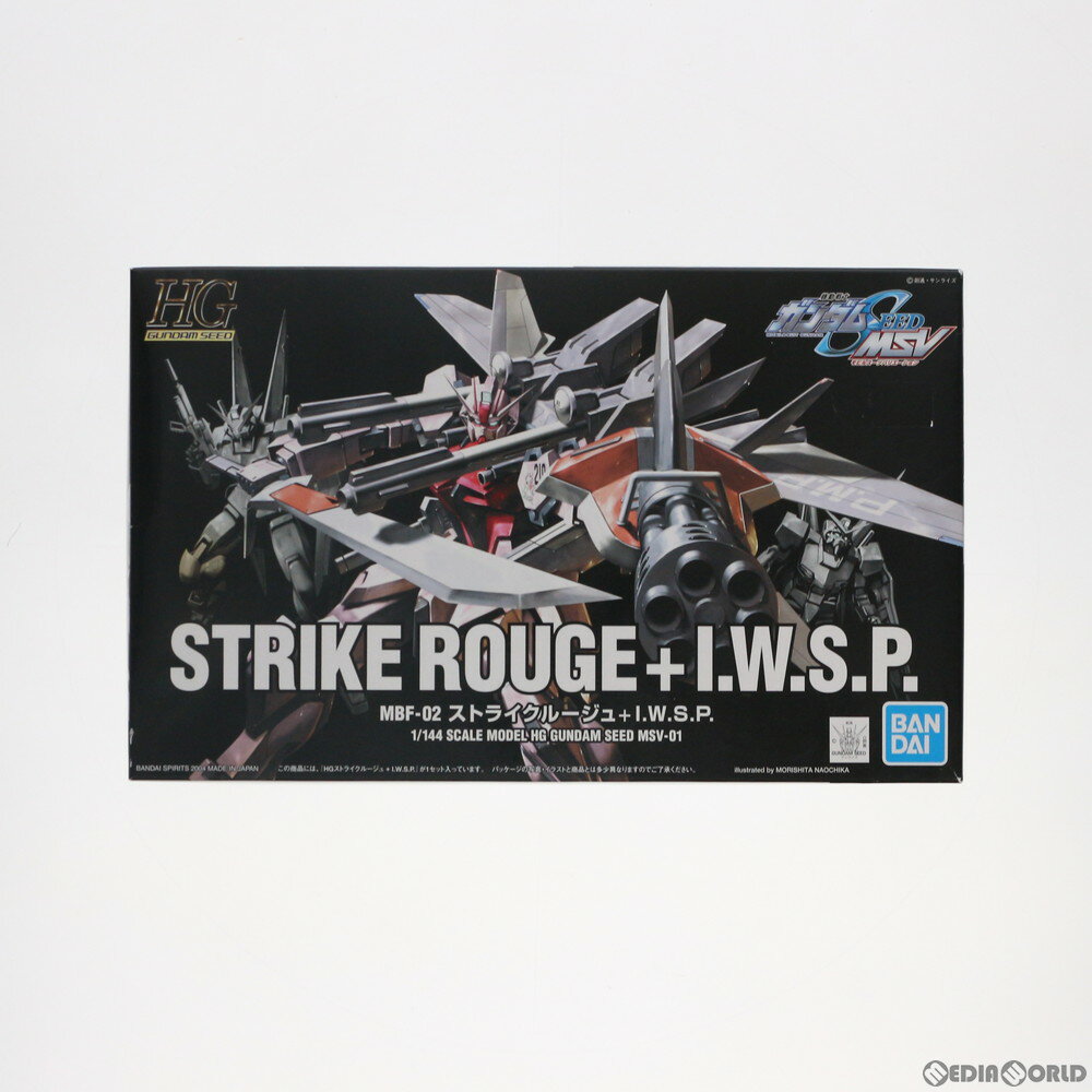 【中古】 PTM HG 1/144 ストライクルージュ I.W.S.P. 機動戦士ガンダムSEED(シード) MSV プラモデル バンダイスピリッツ(20200926)