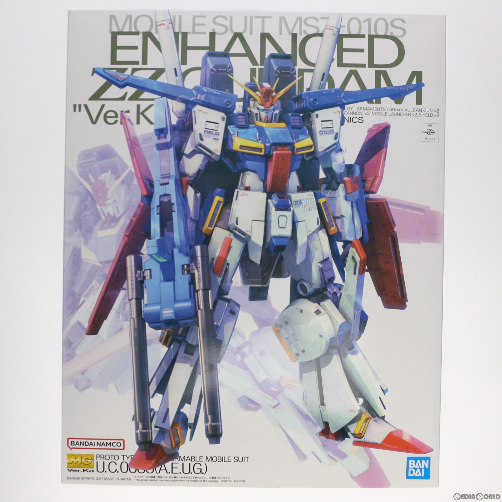 楽天市場】mg 1/100 強化型ダブルゼータガンダム ver.kaの通販 楽天市場】mg 1/100 強化型ダブルゼータガンダム ver.kaの通販