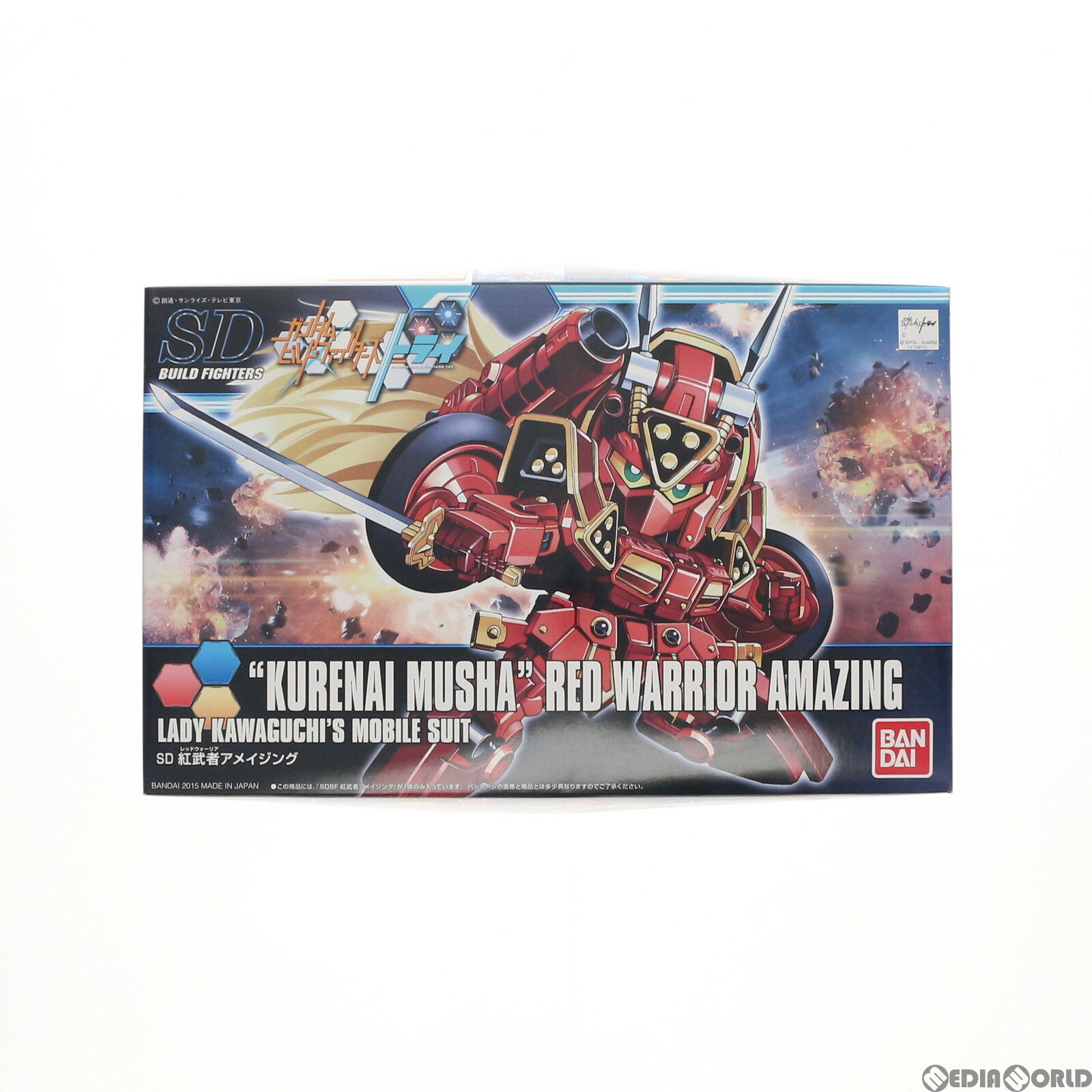 【中古】[PTM] SDBF 紅武者アメイジング ガンダムビルドファイターズトライ プラモデル バン ...