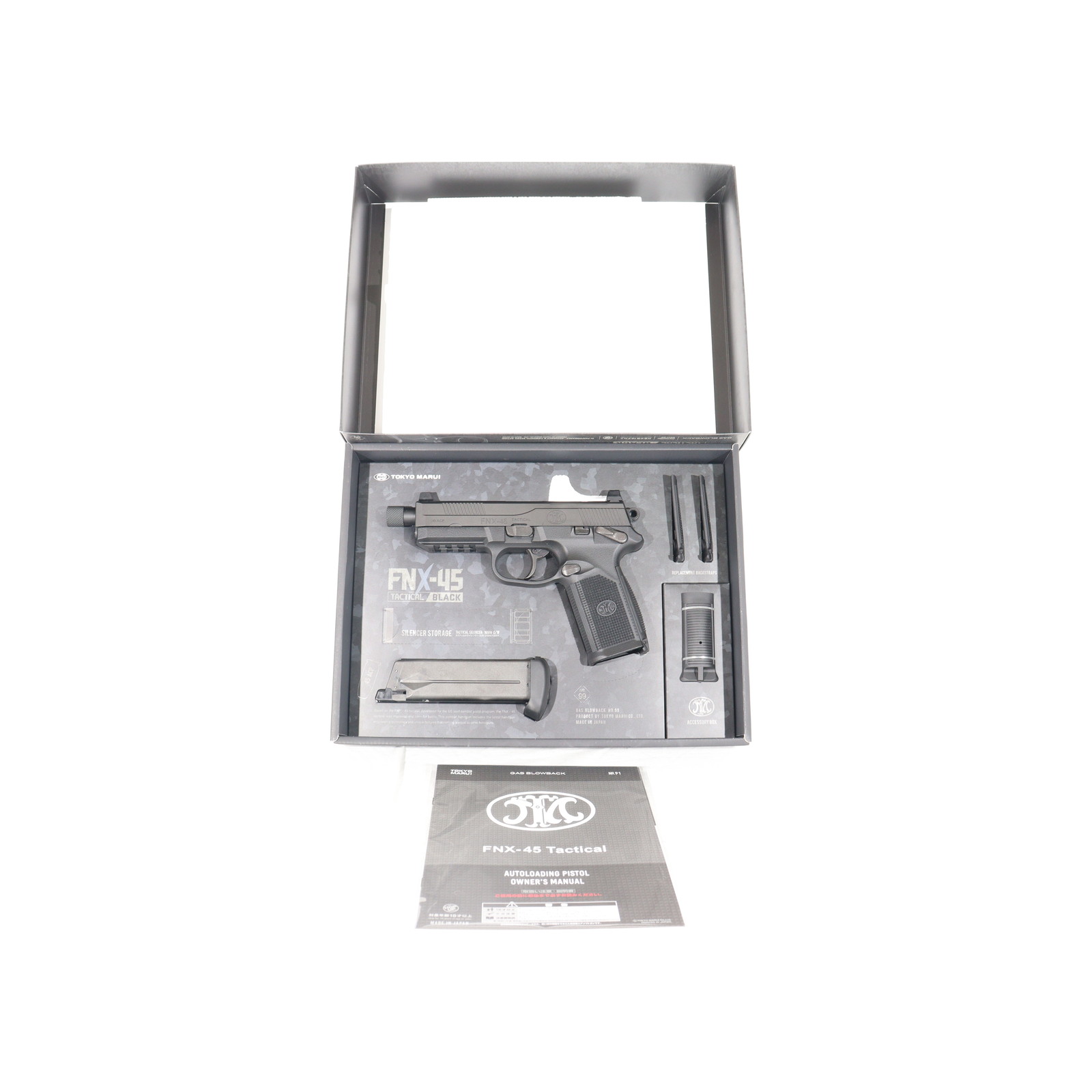 楽天市場】東京マルイ ガスブローバック fnx-45 tactical fdeの通販 楽天市場】東京マルイ ガスブローバック fnx-45 tactical fdeの通販