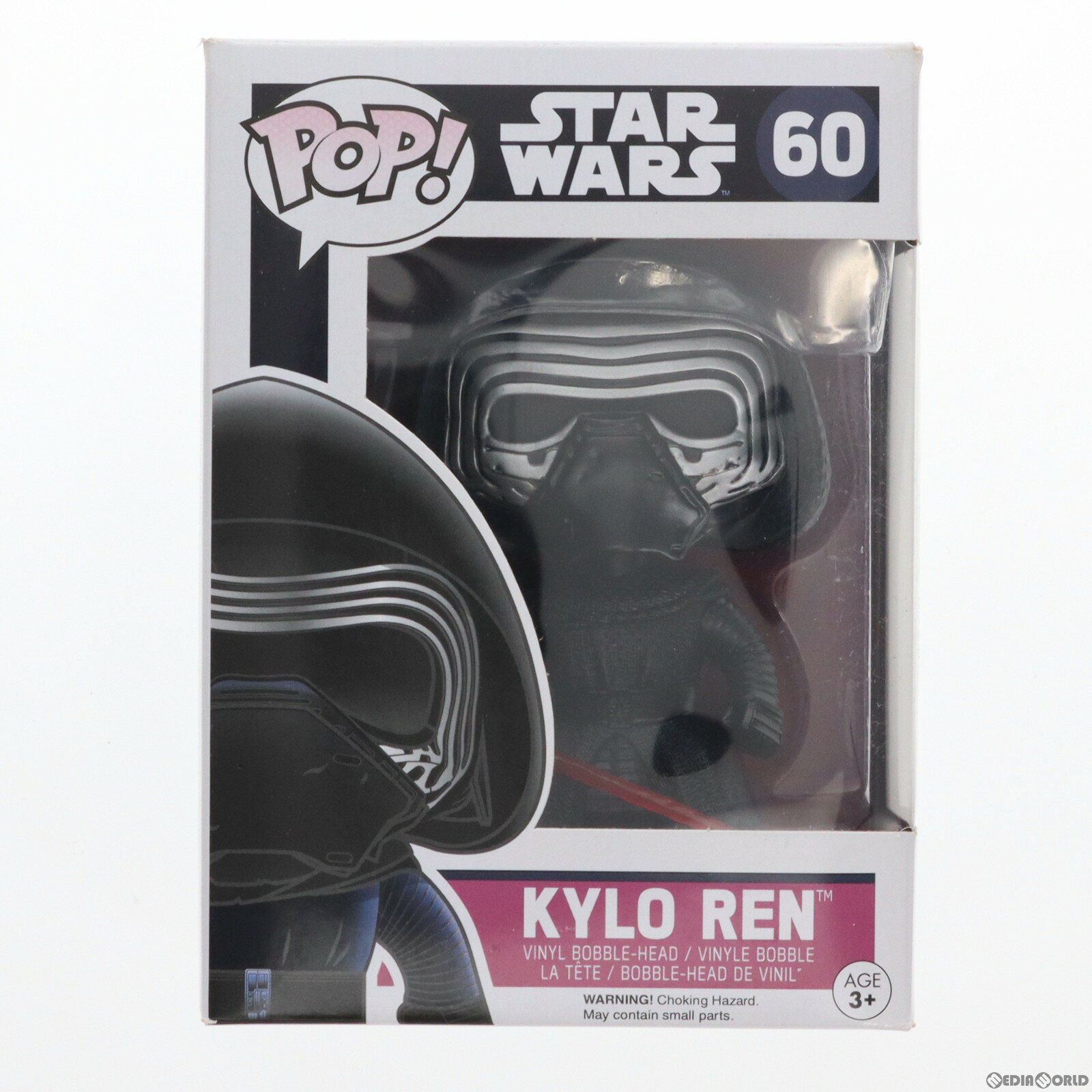 【中古】[SFT]POP! スター・ウォーズ 60 カイロ・レン STAR WARS 完成品 ソフビフィギュア FUNKO(ファンコ)/ホットトイズ(20150930)