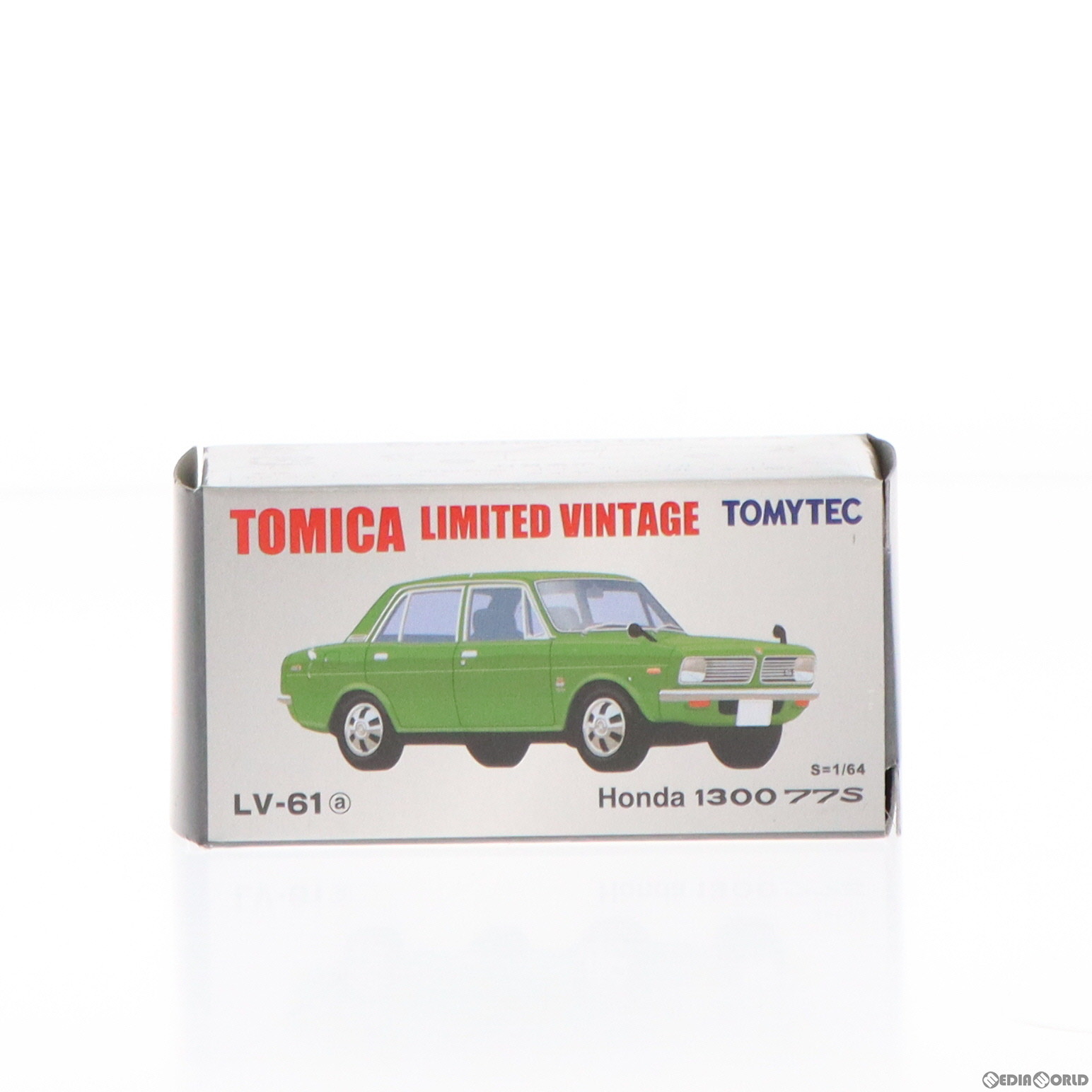 楽天メディアワールド 販売＆買取SHOP【中古】[MDL]トミカリミテッドヴィンテージ 1/64 TLV-61a Honda 1300 77S（グリーン） 完成品 ミニカー（217077） TOMYTEC（トミーテック）（20080731）