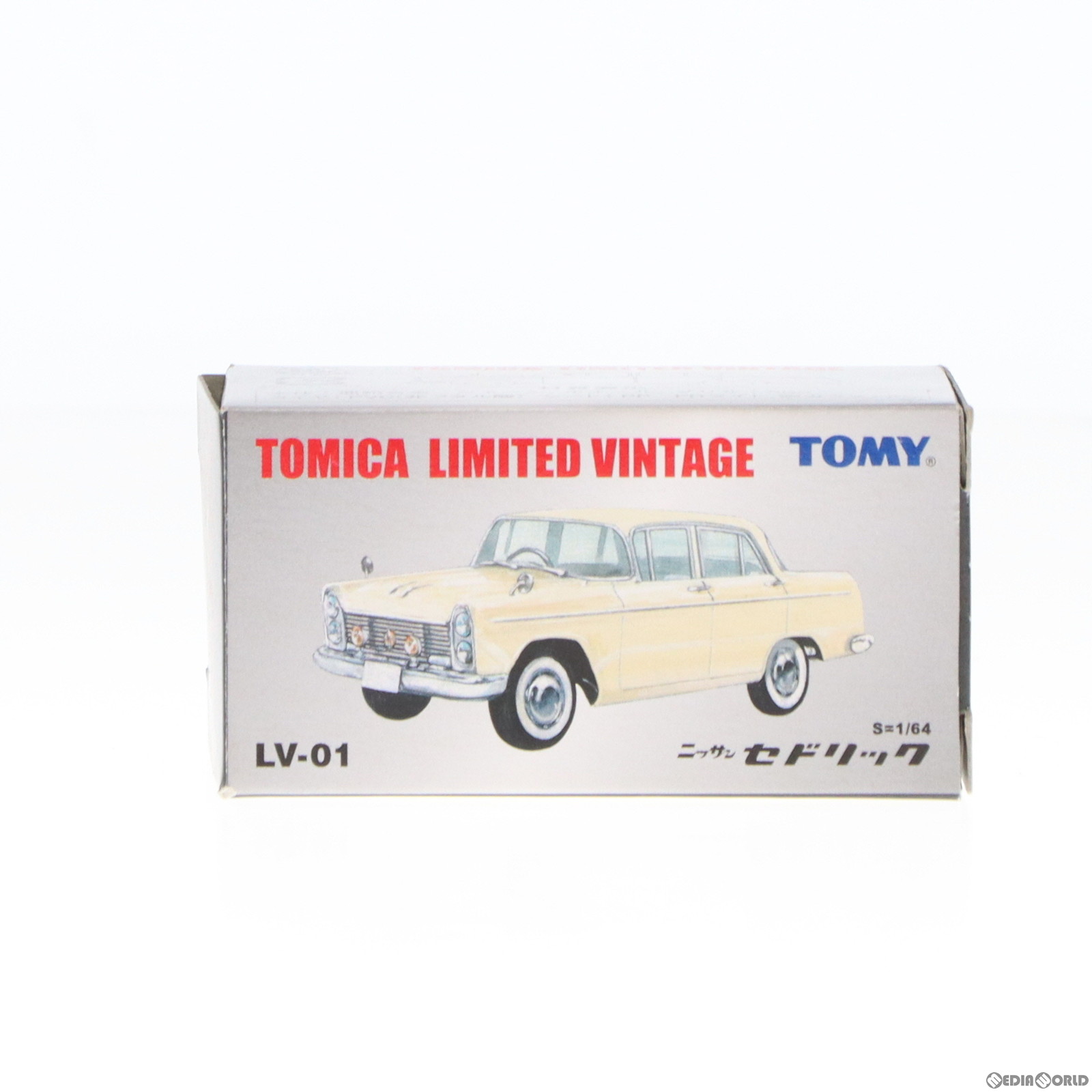 トミカリミテッドヴィンテージ 1/64 TLV-01b 日産 セドリック(アイボリー) 完成品 ミニカー(205258) TOMYTEC(トミーテック)(20040130)