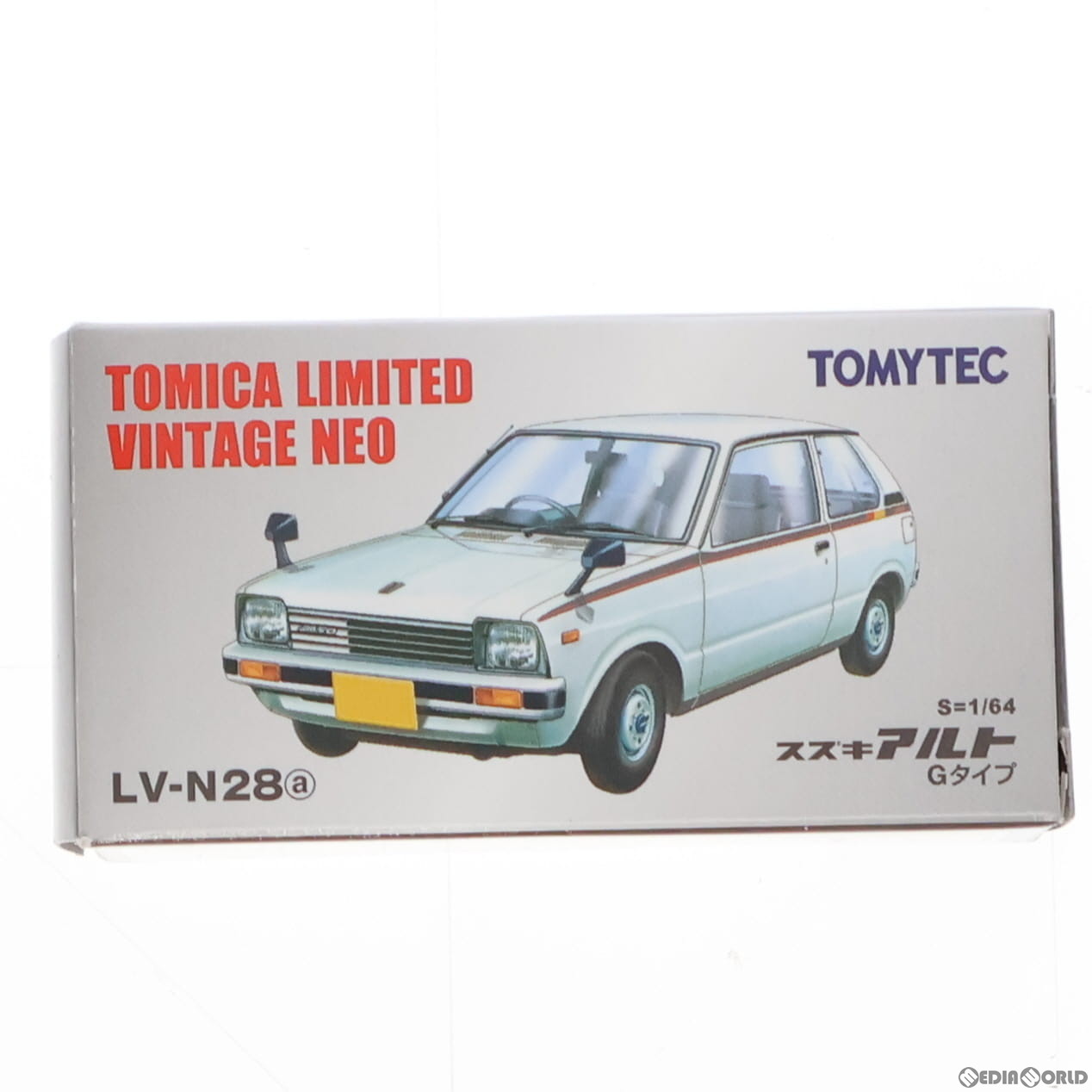 【中古】[MDL]トミカリミテッドヴィンテージ NEO 1/64 TLV-N28a スズキ アルト Gタイプ(ホワイト) 完成品 ミニカー(224914) TOMYTEC(トミーテック)(20100424)