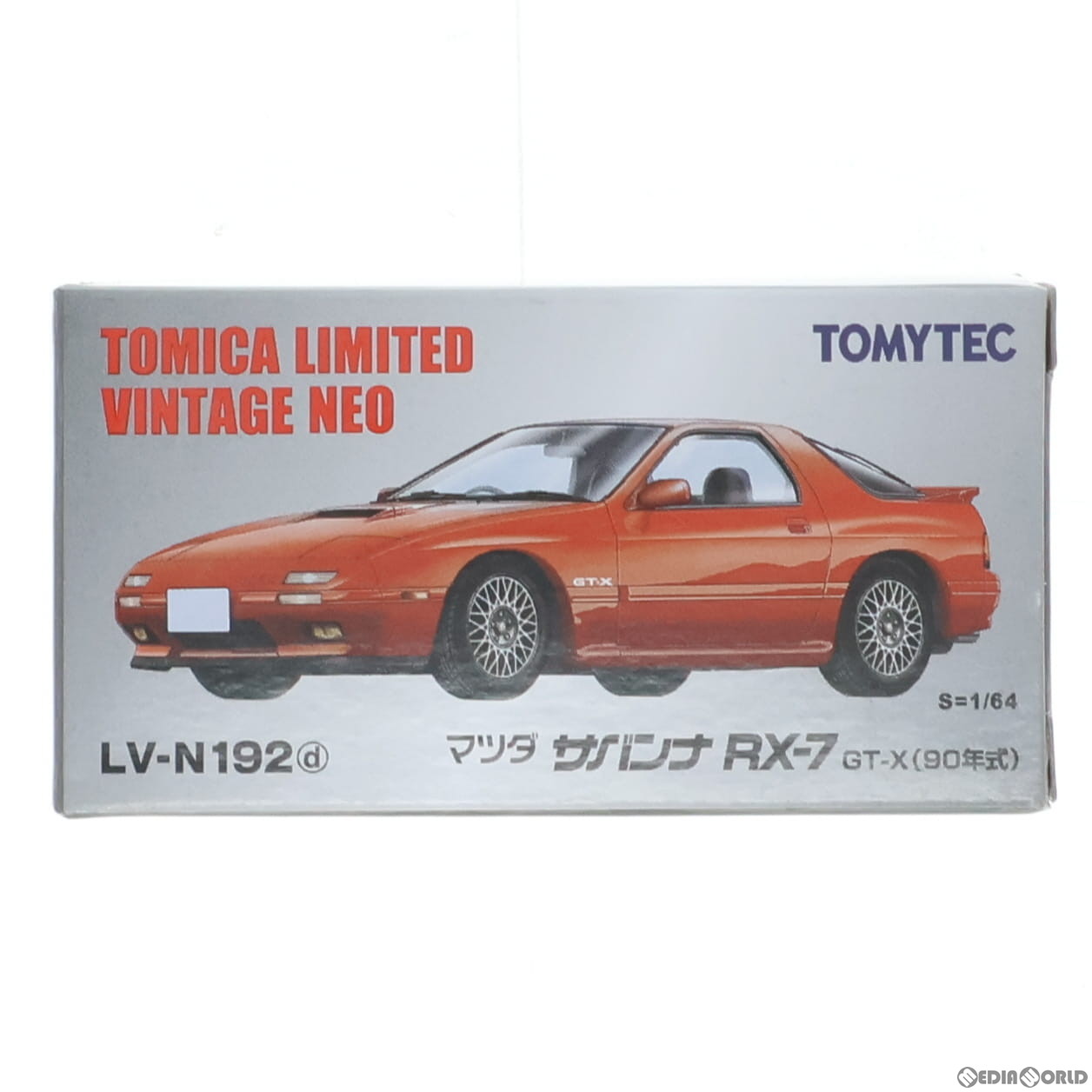 【中古】[MDL]トミカリミテッドヴィンテージ NEO TLV-N192d マツダ サバンナRX-7 GT-X(レッド) 1/64 完..