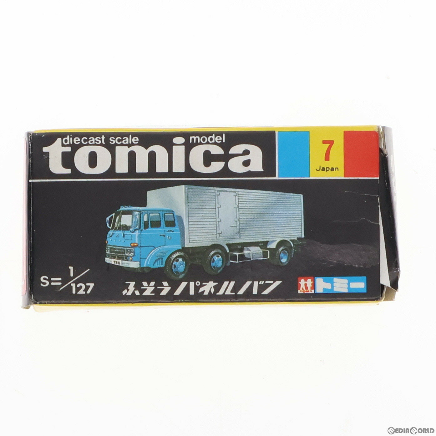 【中古】[MDL]トミカ No.7 1/127 ふそう パネルバン 丸運(黒箱) 完成品 ミニカー トミー(19991231)