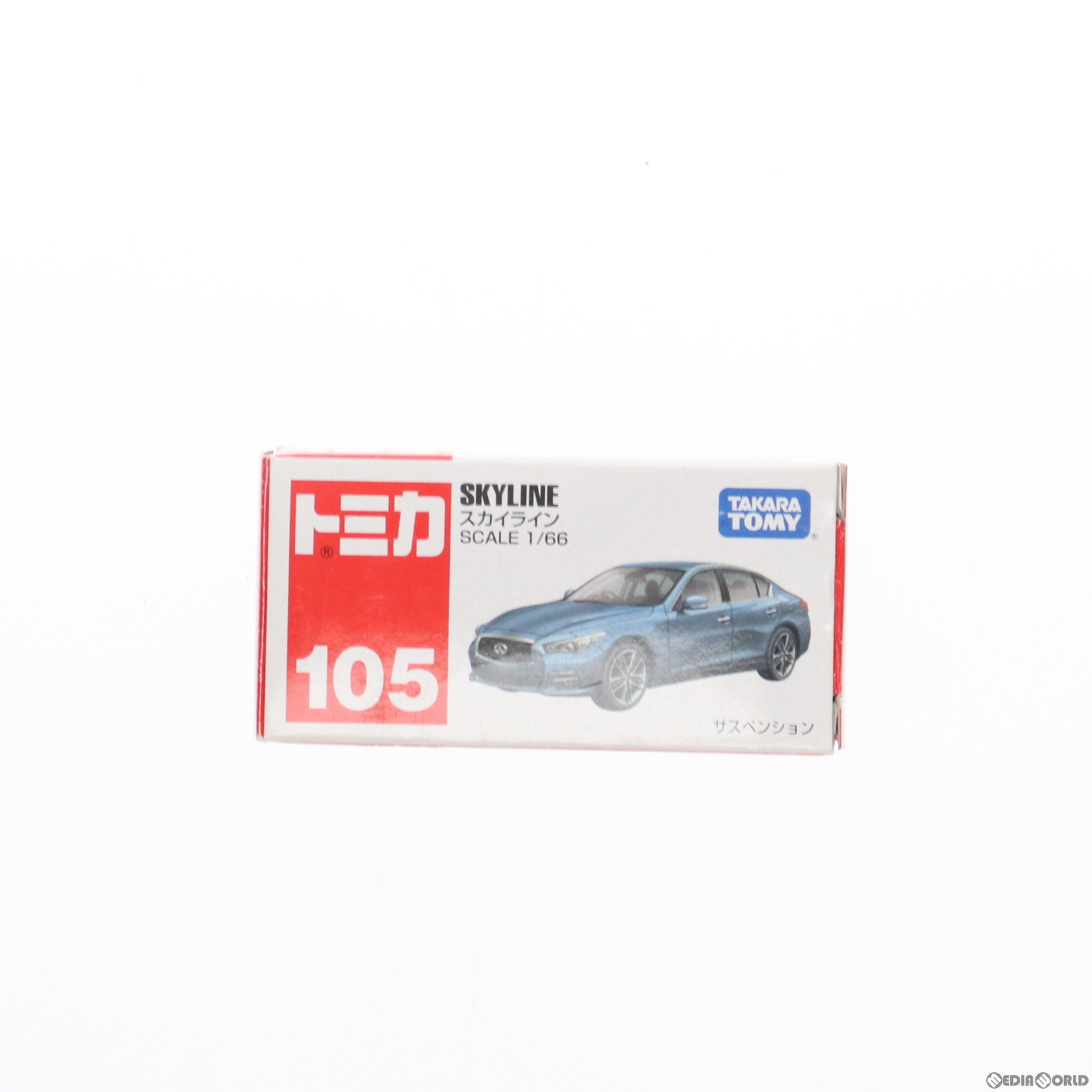 【中古】[MDL]トミカ No.105 スカイライン(シルバー/赤箱) 完成品 ミニカー タカラトミー(20140118)