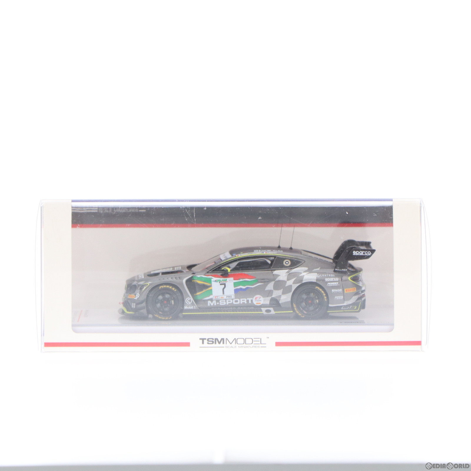 【中古】[MDL]1/43 ベントレー コンチネンタル GT3 インターコンチネンタル GTチャレンジ キャラミ9時間 2020 Mスポーツ #7 完成品 ミニカー TSM430566 TSM トゥルースケールミニチュアズ 2022…