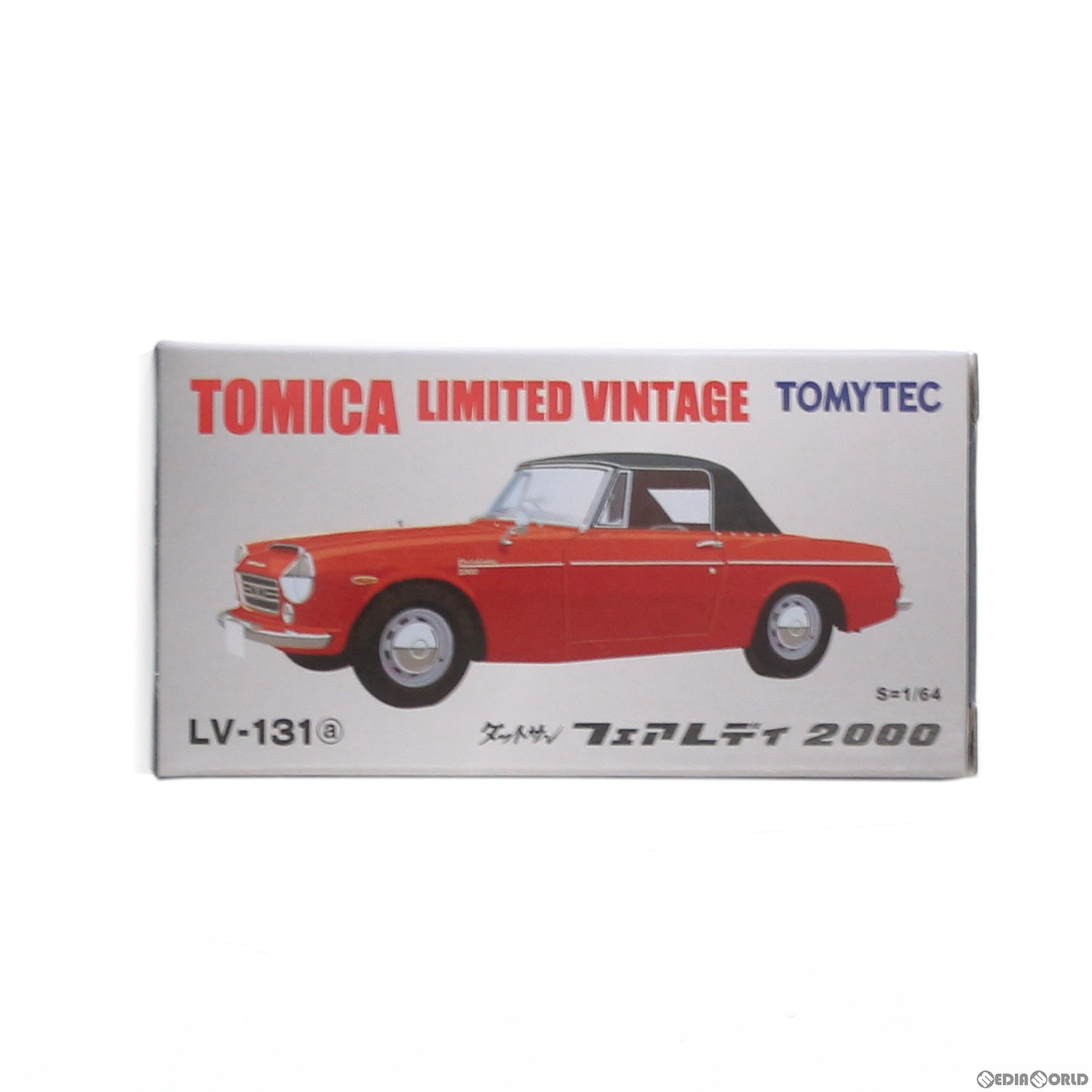 【中古】 MDL トミカリミテッドヴィンテージ 1/64 TLV-131a ダットサン フェアレディ 2000 (赤) 完成品 ミニカー(242956) TOMYTEC(トミーテック)(20130126)