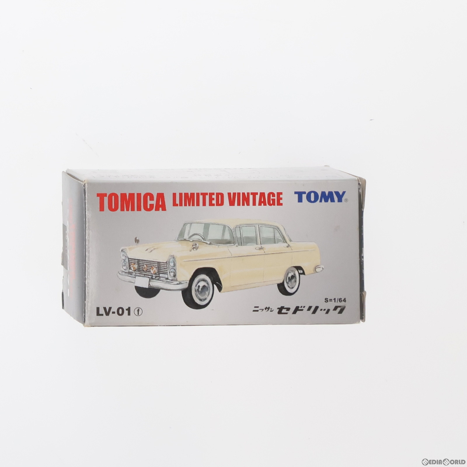 【中古】[MDL]トミカリミテッドヴィンテージ 1/64 TLV-01f 日産 セドリック(アイボリー) 完成品 ミニカ..