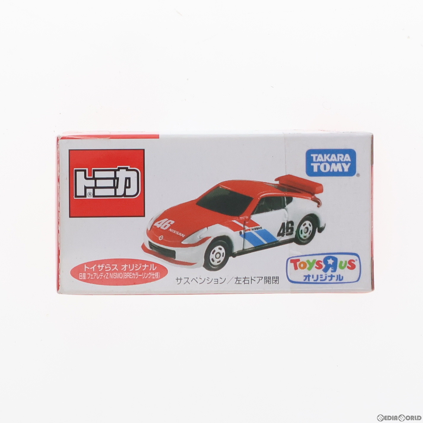 【中古】[MDL]トミカ 1/57 日産 フェアレディZ NISMO BREカラーリング塗装 #46(レッド×ホワイト×ブルー) トイザらス オリジナル 完成品 ミニカー タカラトミー(20151231)